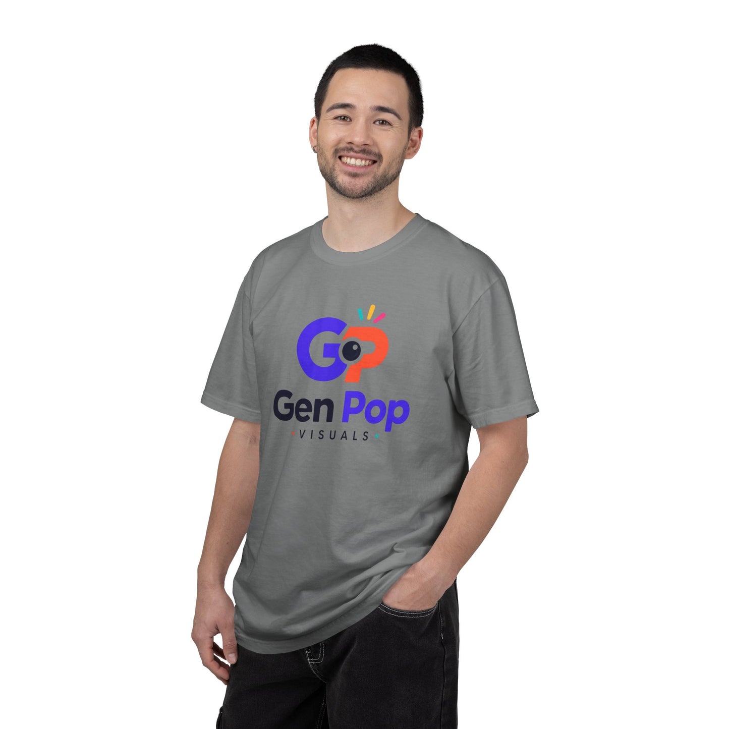 Gen Pop Visuals Unisex Garment-Dyed T-shirt