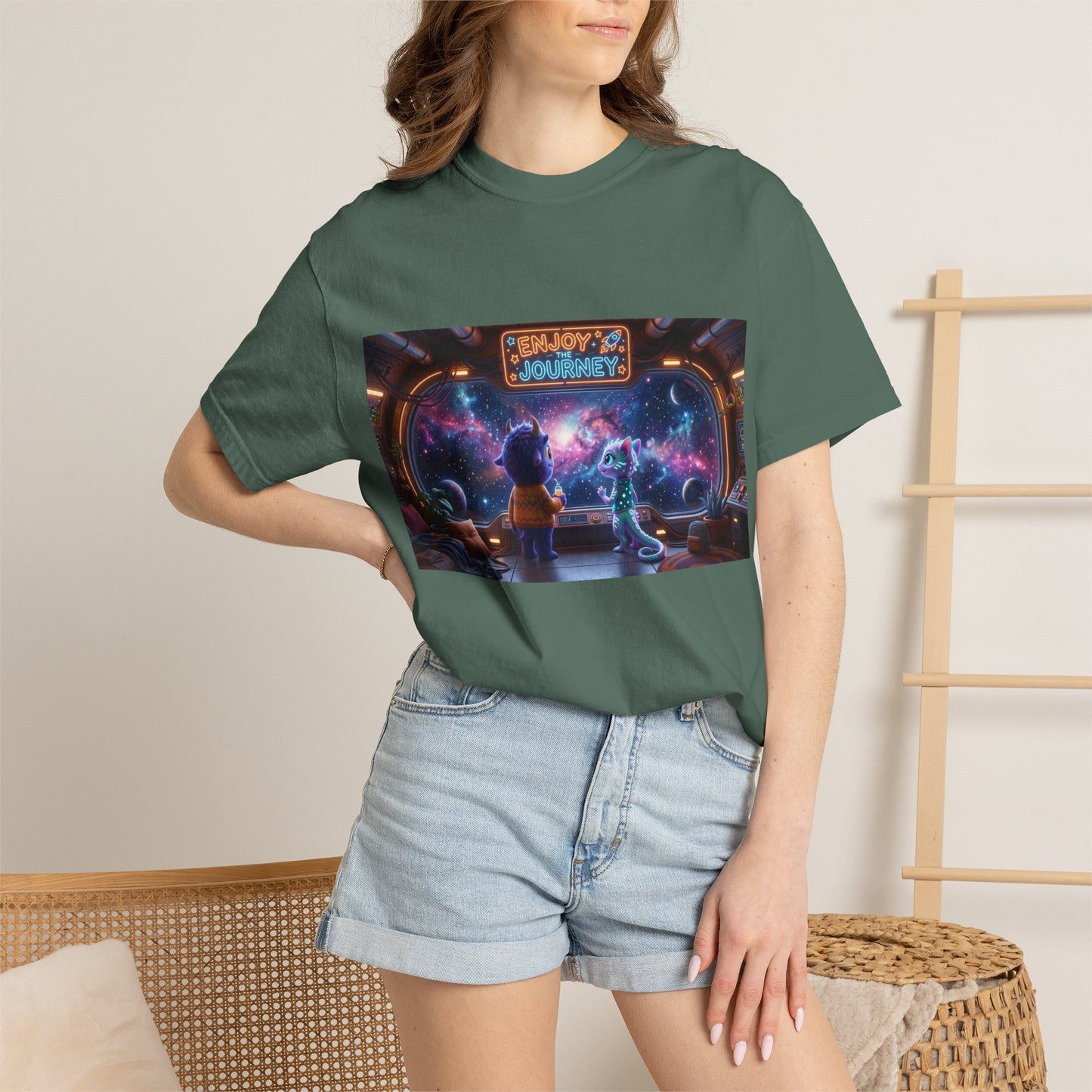 Enjoy the journey Unisex Garment-Dyed T-shirt