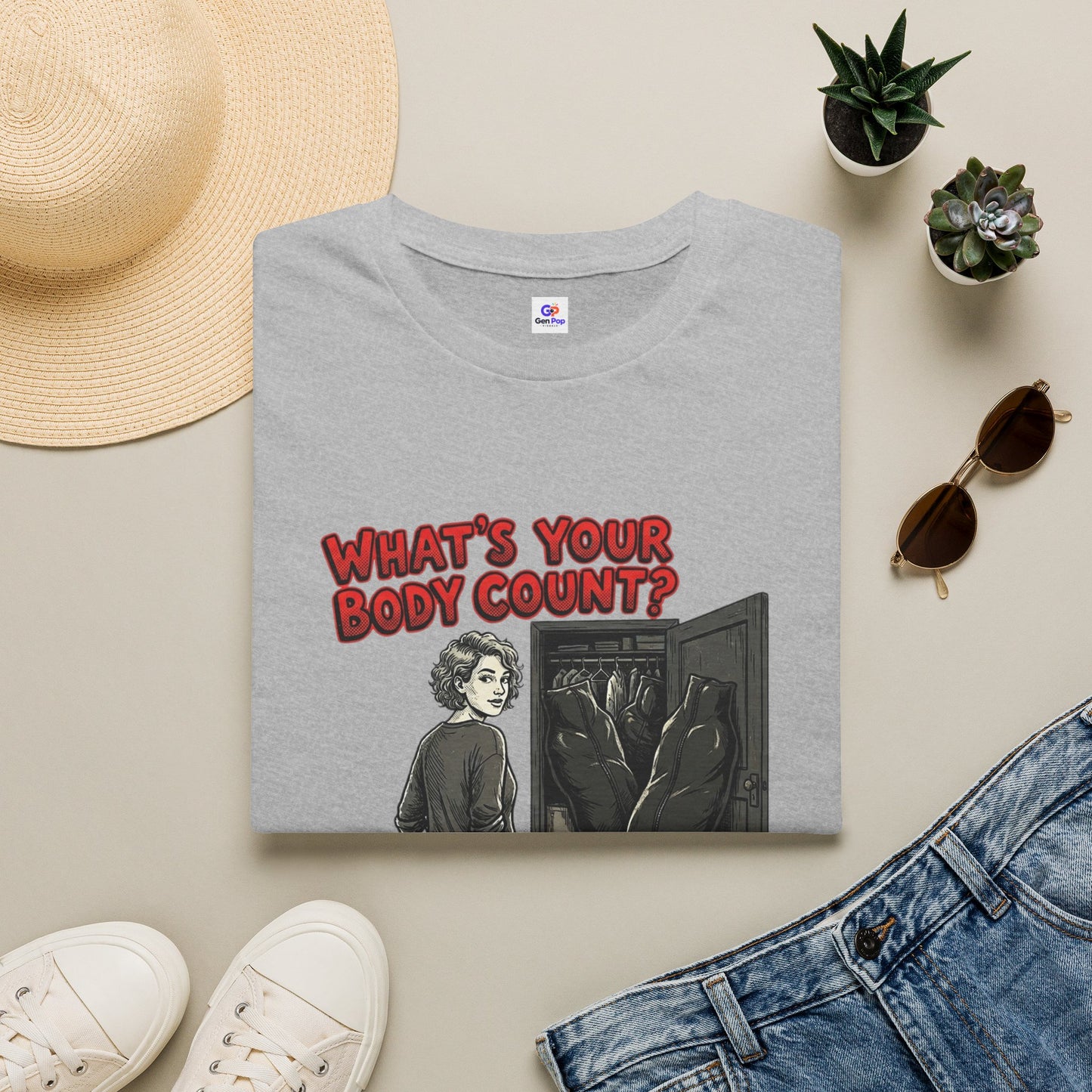 Body Count Funny Adult Humor Softstyle Tee — Gag Gift for Him or Her