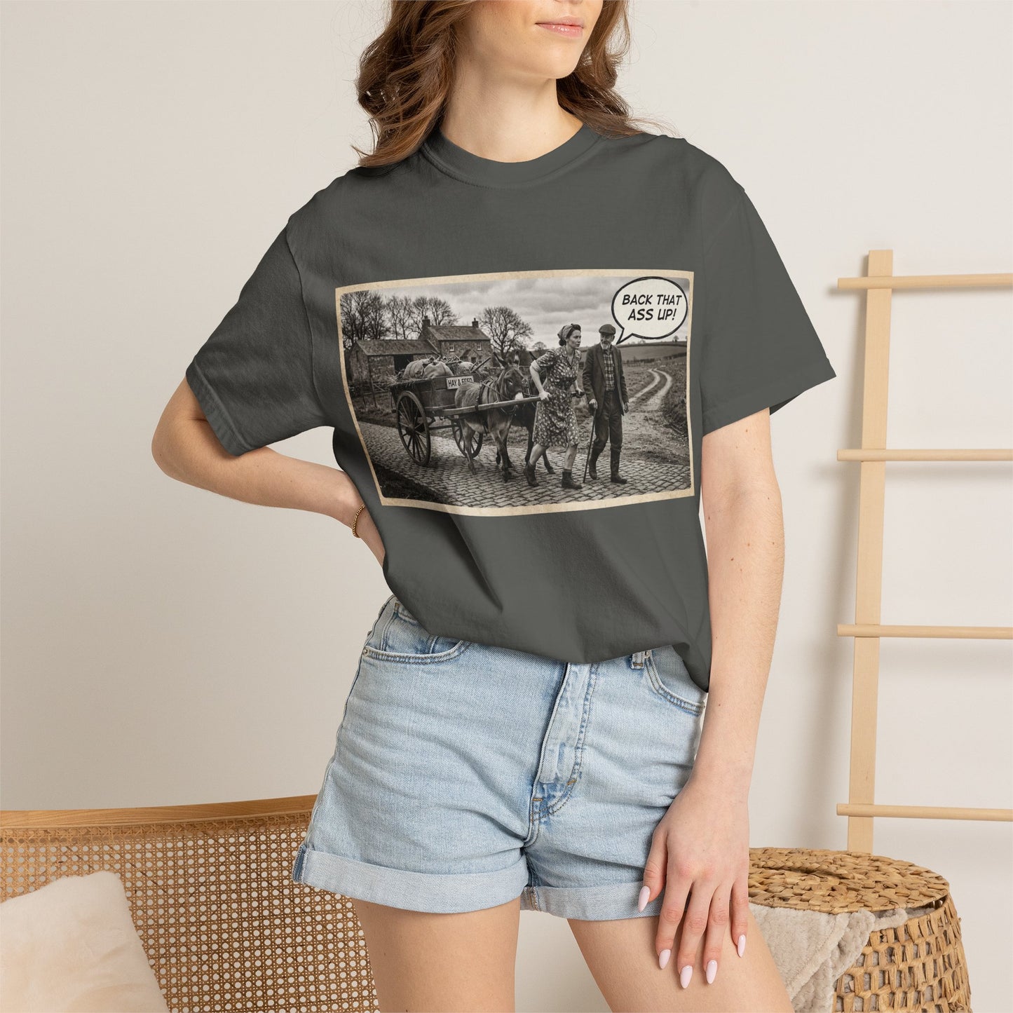 Back that Ass up Unisex Garment-Dyed T-shirt