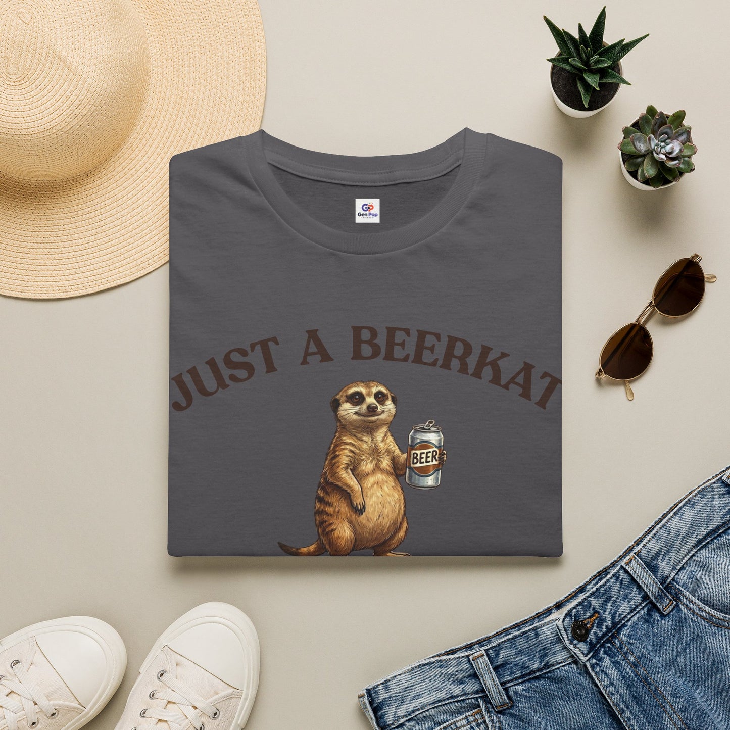 Beerkat Meerkat Unisex Softstyle T-Shirt