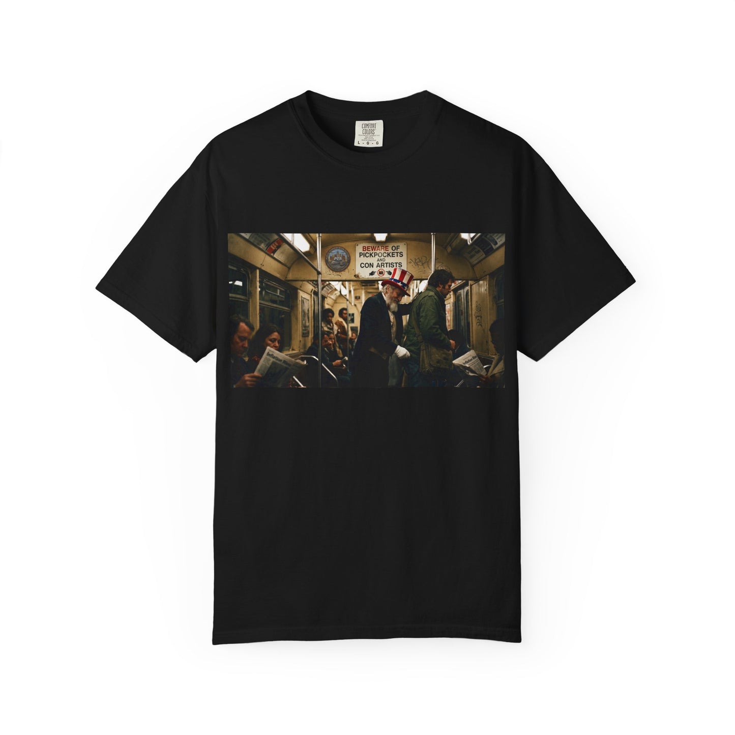 Pickpocket Unisex Garment-Dyed T-shirt