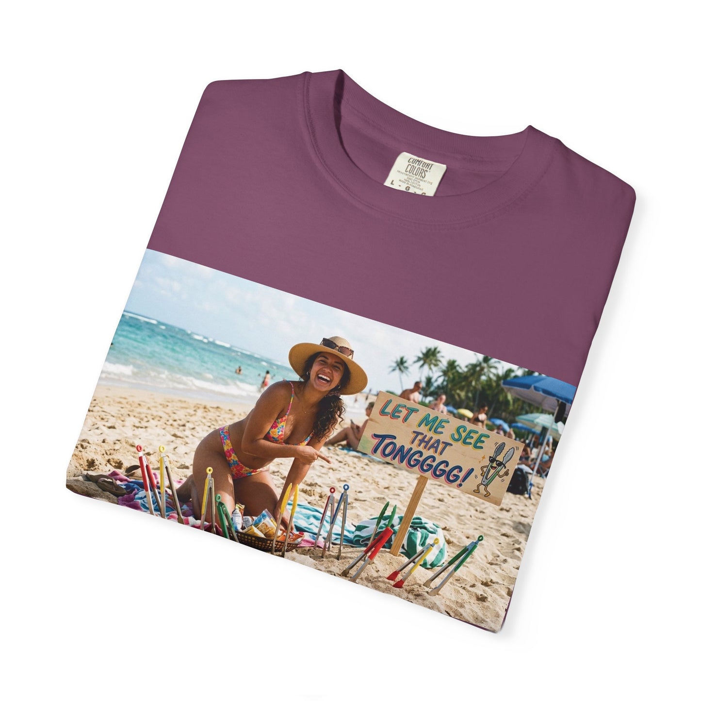 Let me see that tong Unisex Garment-Dyed T-shirt