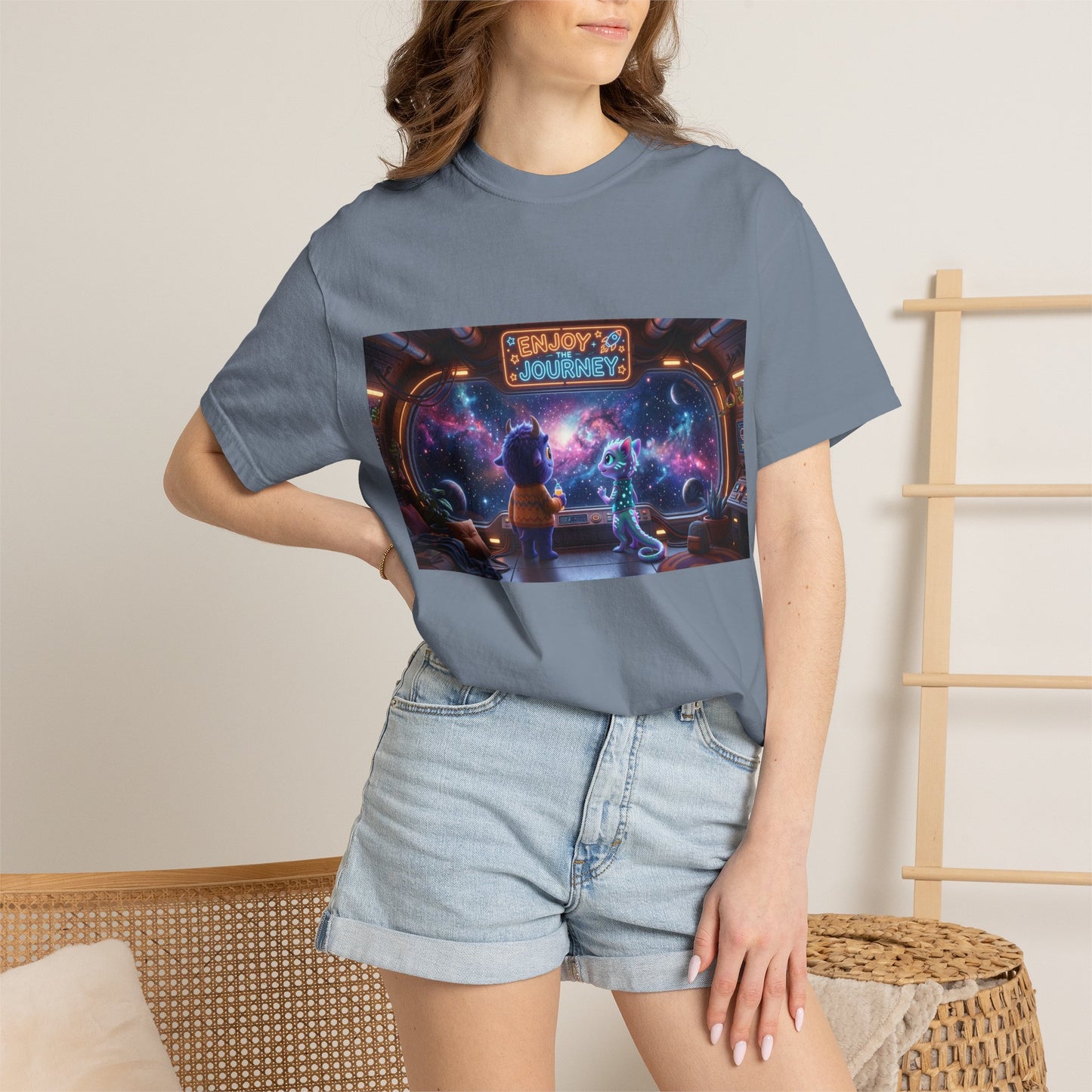 Enjoy the journey Unisex Garment-Dyed T-shirt