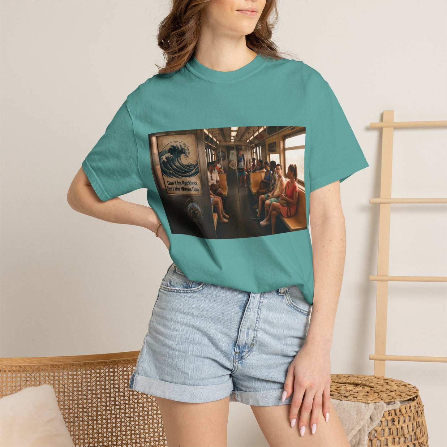 Don't Be Reckless Unisex Garment-Dyed T-shirt