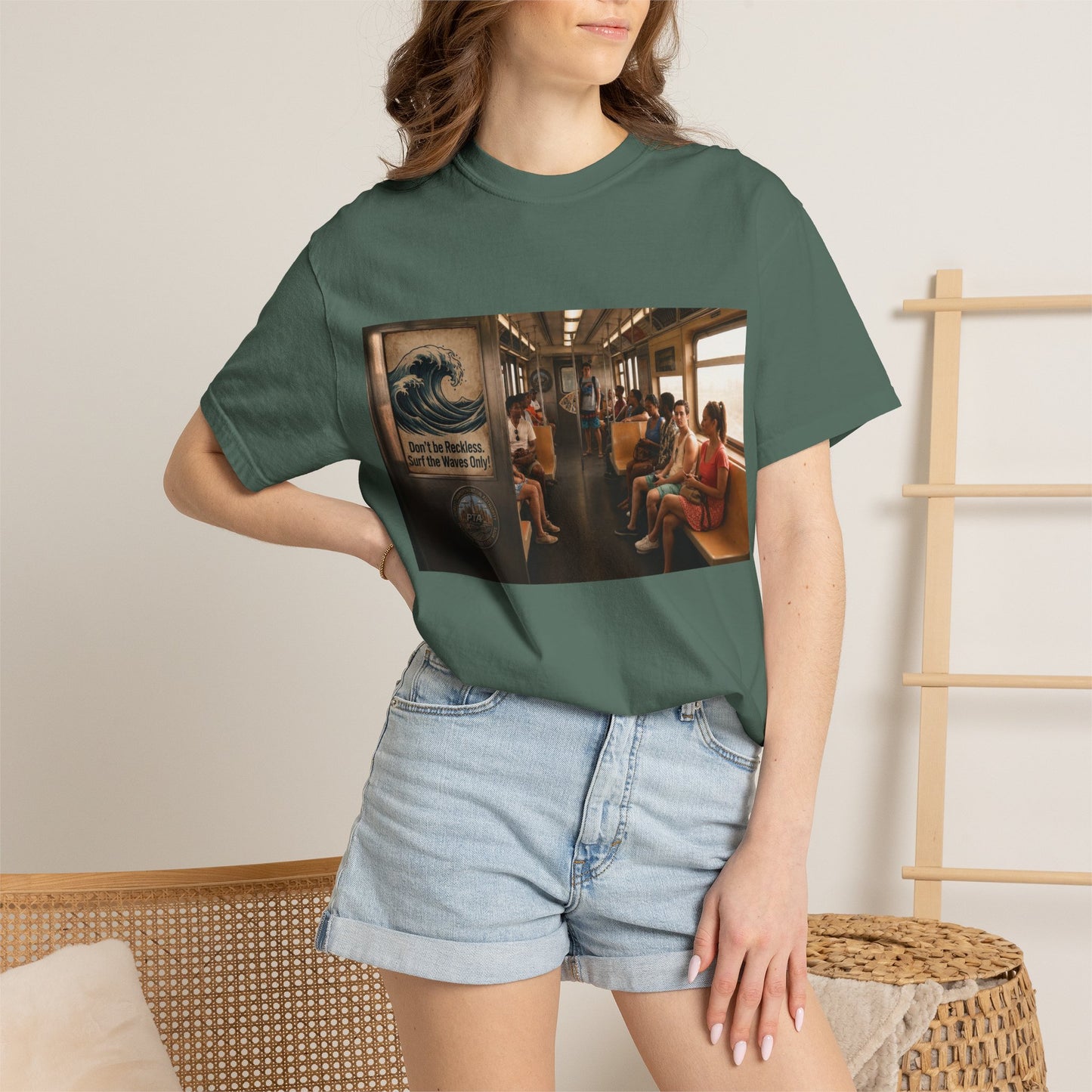 Don't Be Reckless Unisex Garment-Dyed T-shirt