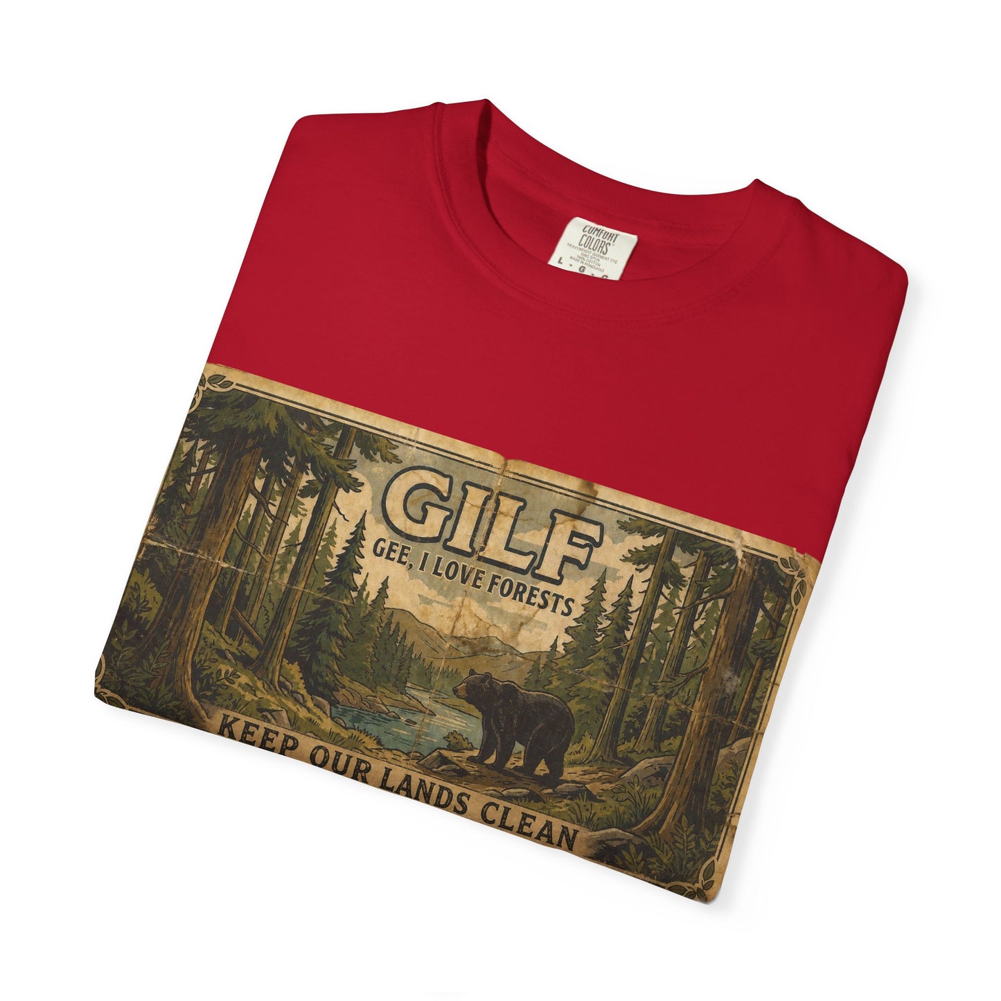 GILF Bear Unisex Garment-Dyed T-shirt