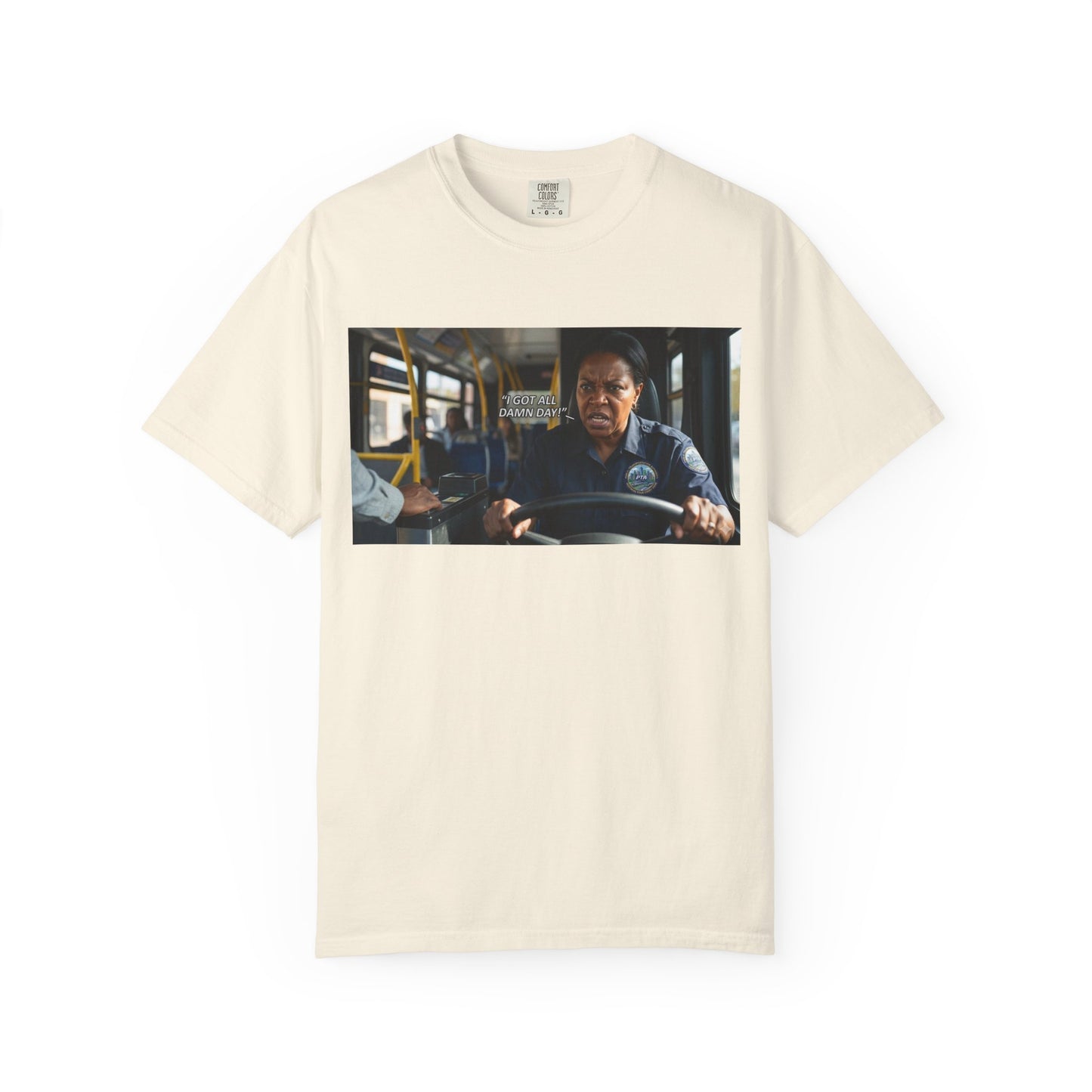 Having a Bad Day Funny Mood Garment-Dyed T-Shirt — Relatable Gift Idea