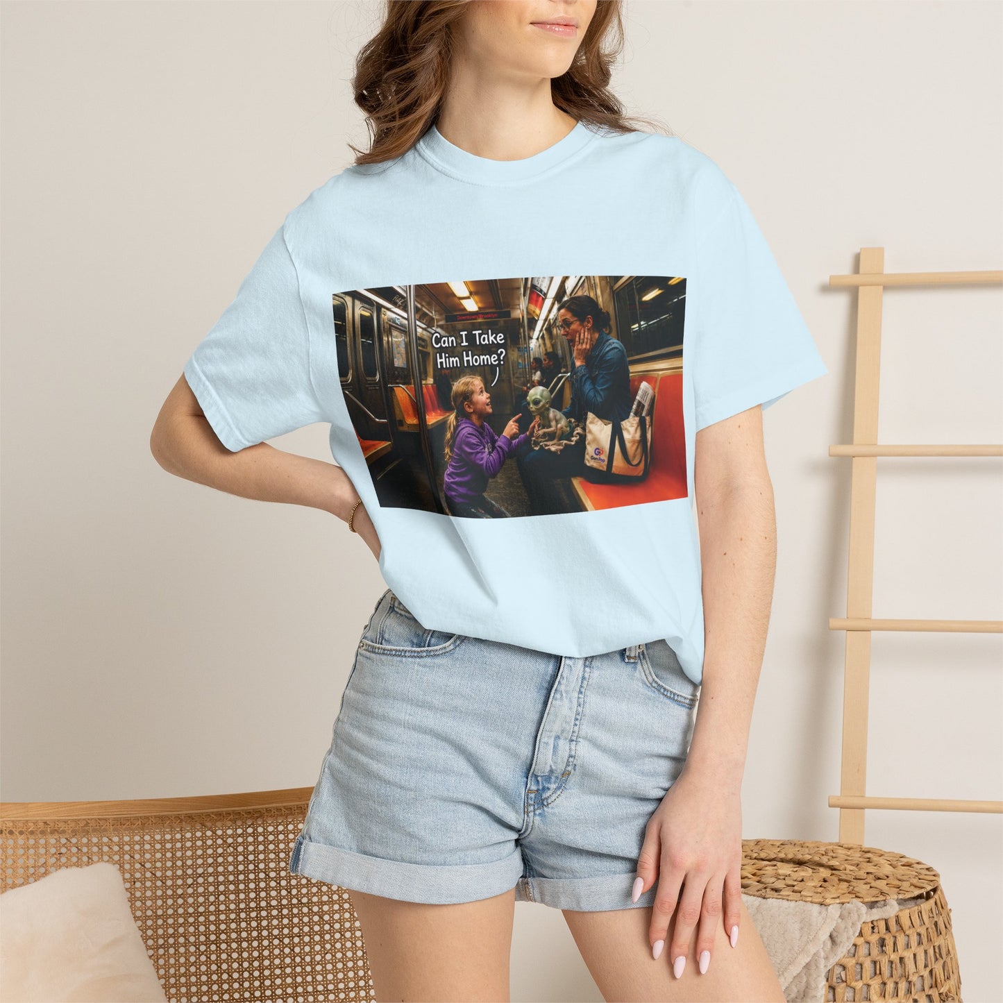 Can I Take Him Home? Unisex Garment-Dyed T-shirt