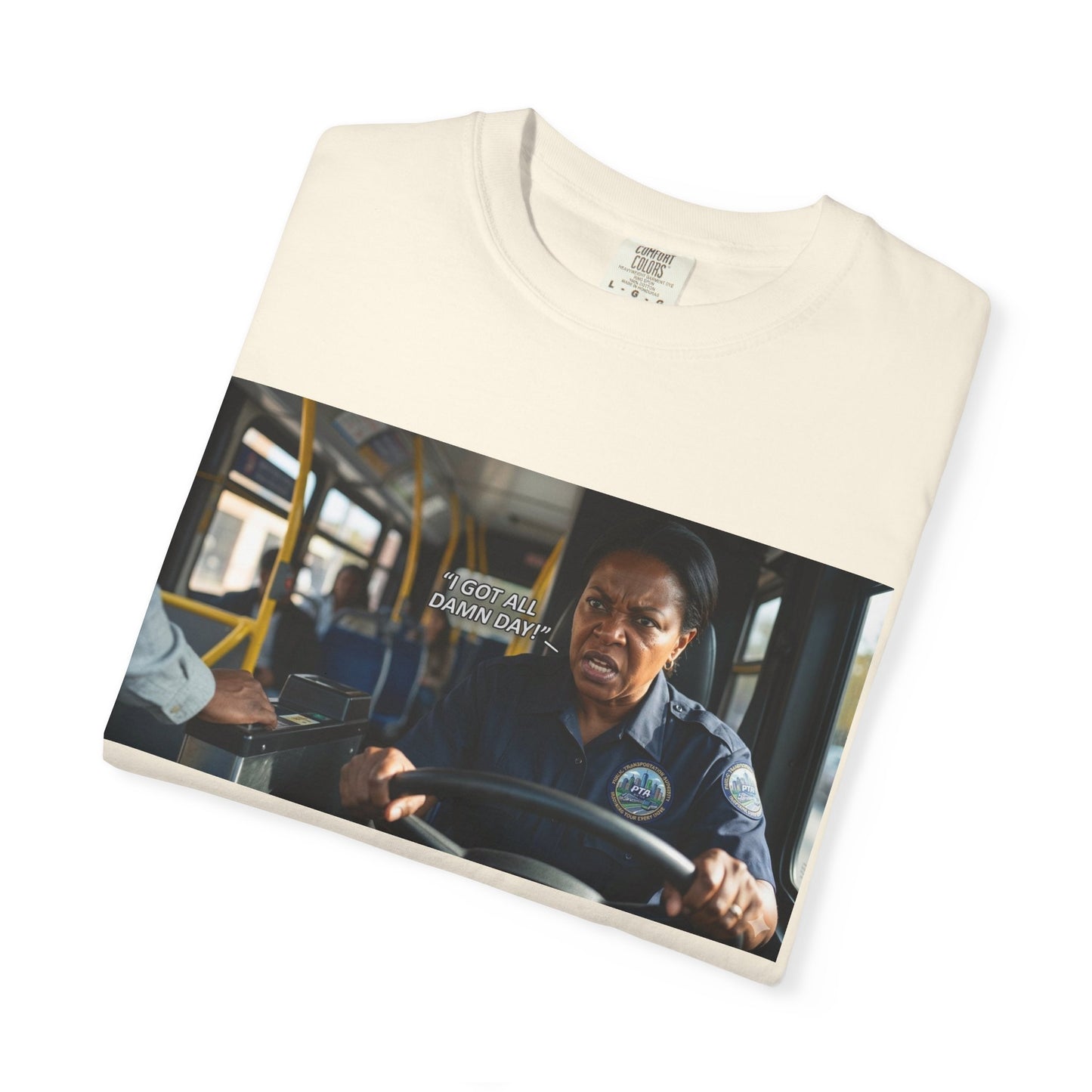 Having a Bad Day Funny Mood Garment-Dyed T-Shirt — Relatable Gift Idea