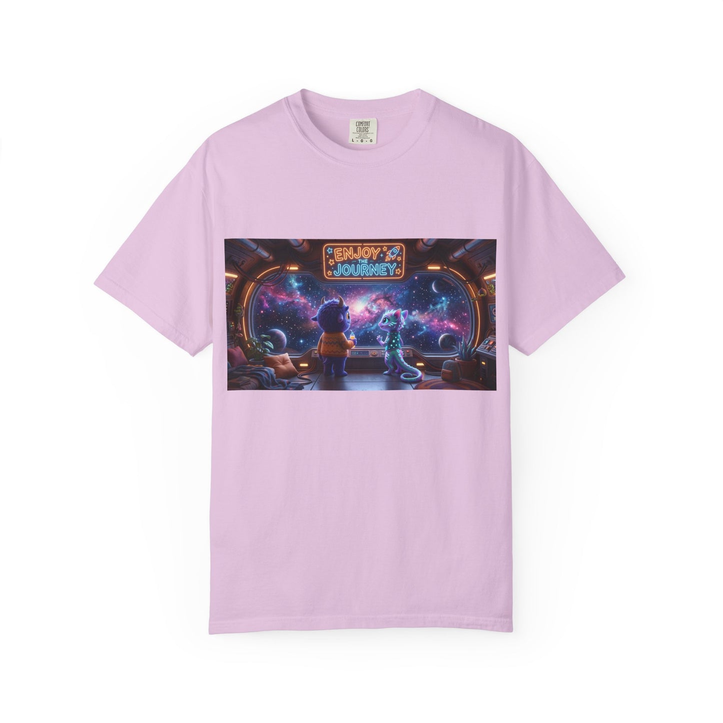 Enjoy the journey Unisex Garment-Dyed T-shirt