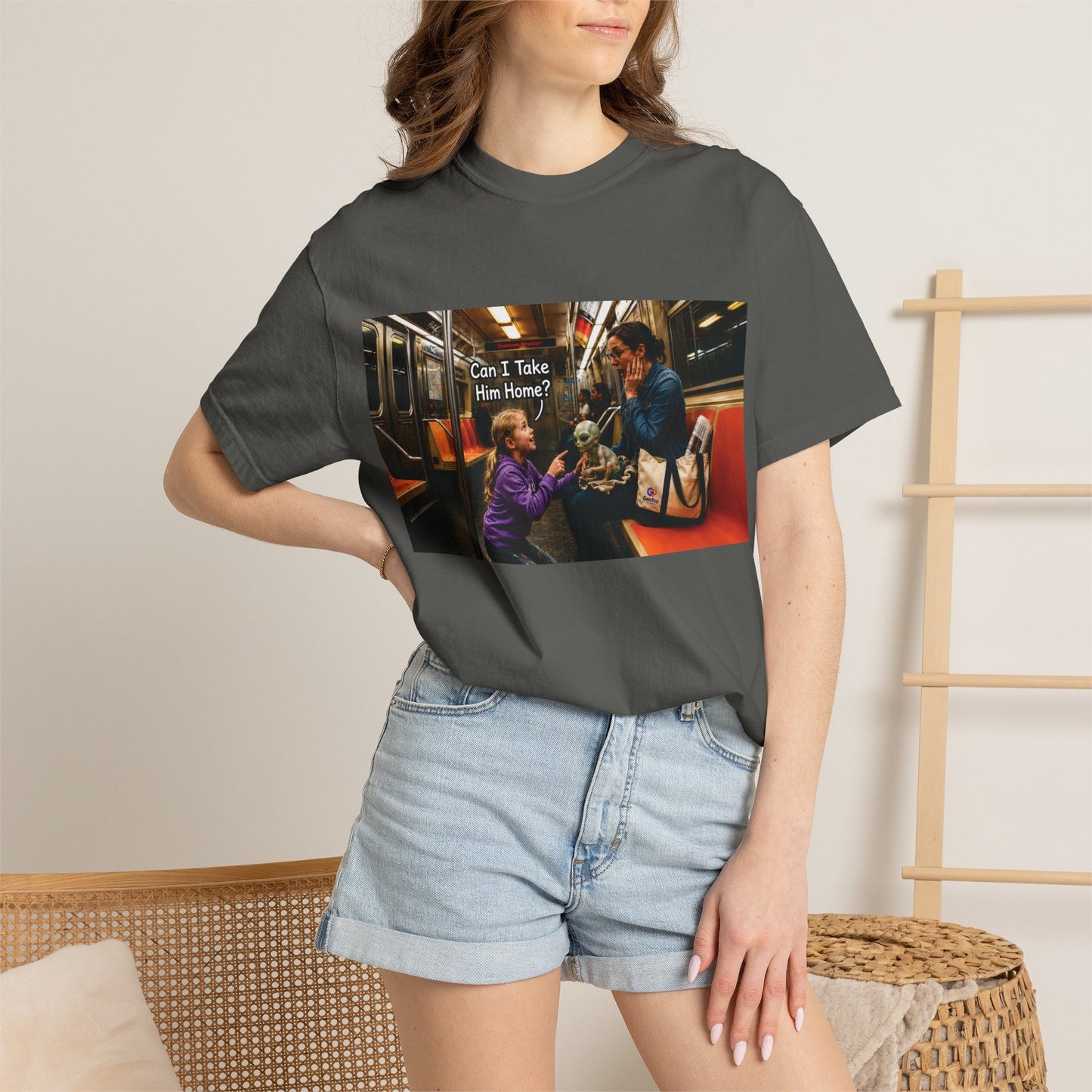 Can I Take Him Home? Unisex Garment-Dyed T-shirt