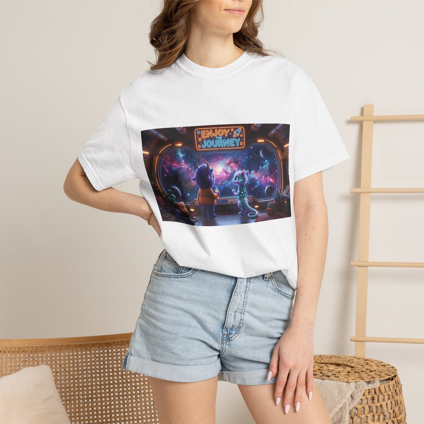 Enjoy the journey Unisex Garment-Dyed T-shirt