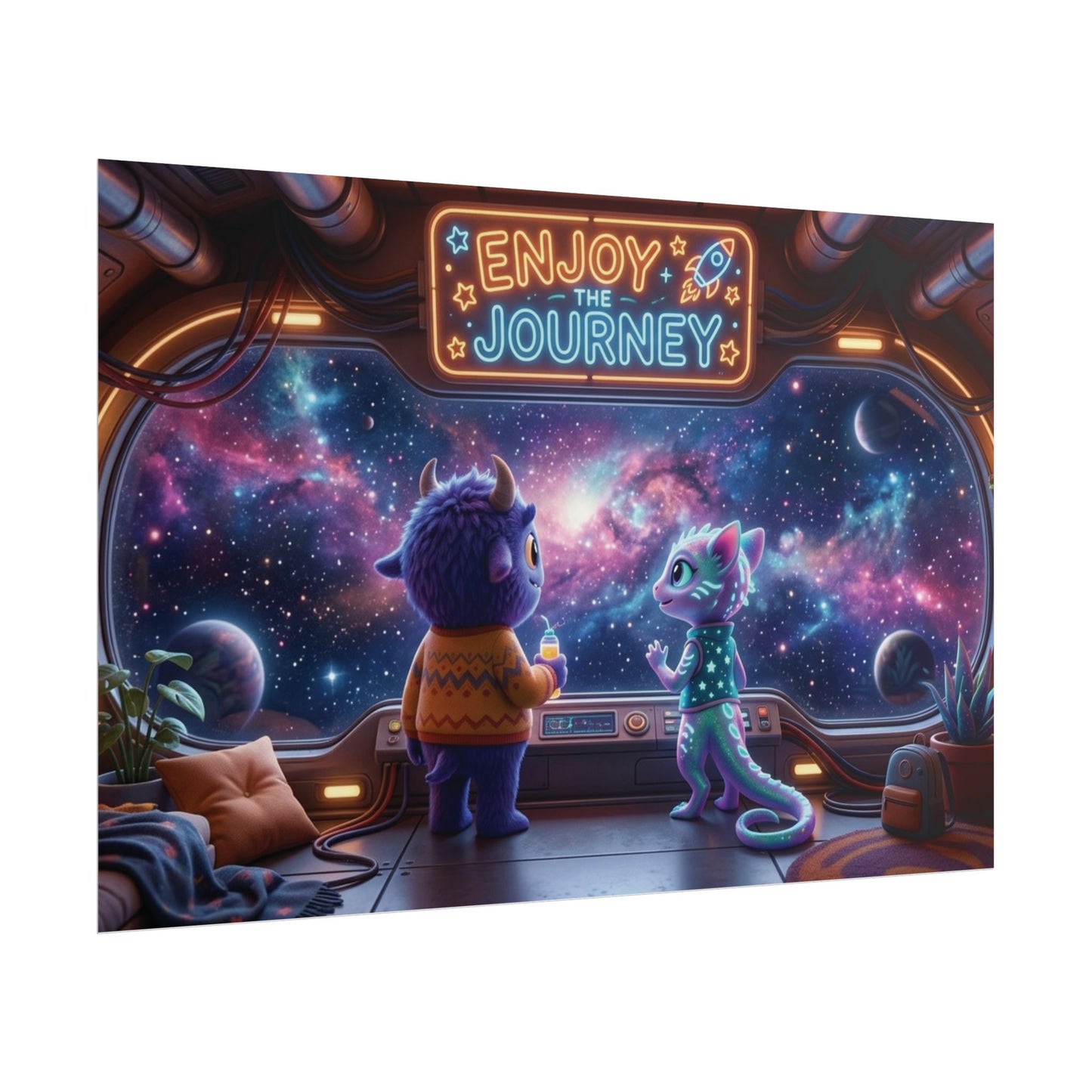 Enjoy the Journey Rolled Posters