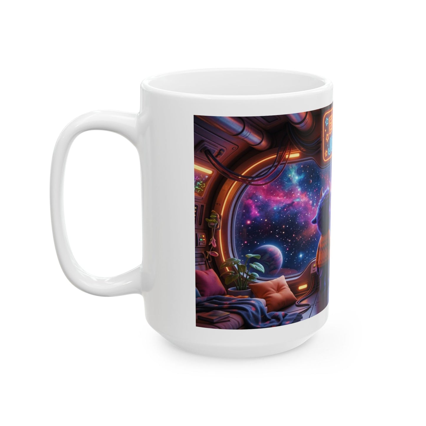Enjoy the Journey Motivational Ceramic Mug — Unique Gift for Him or Her