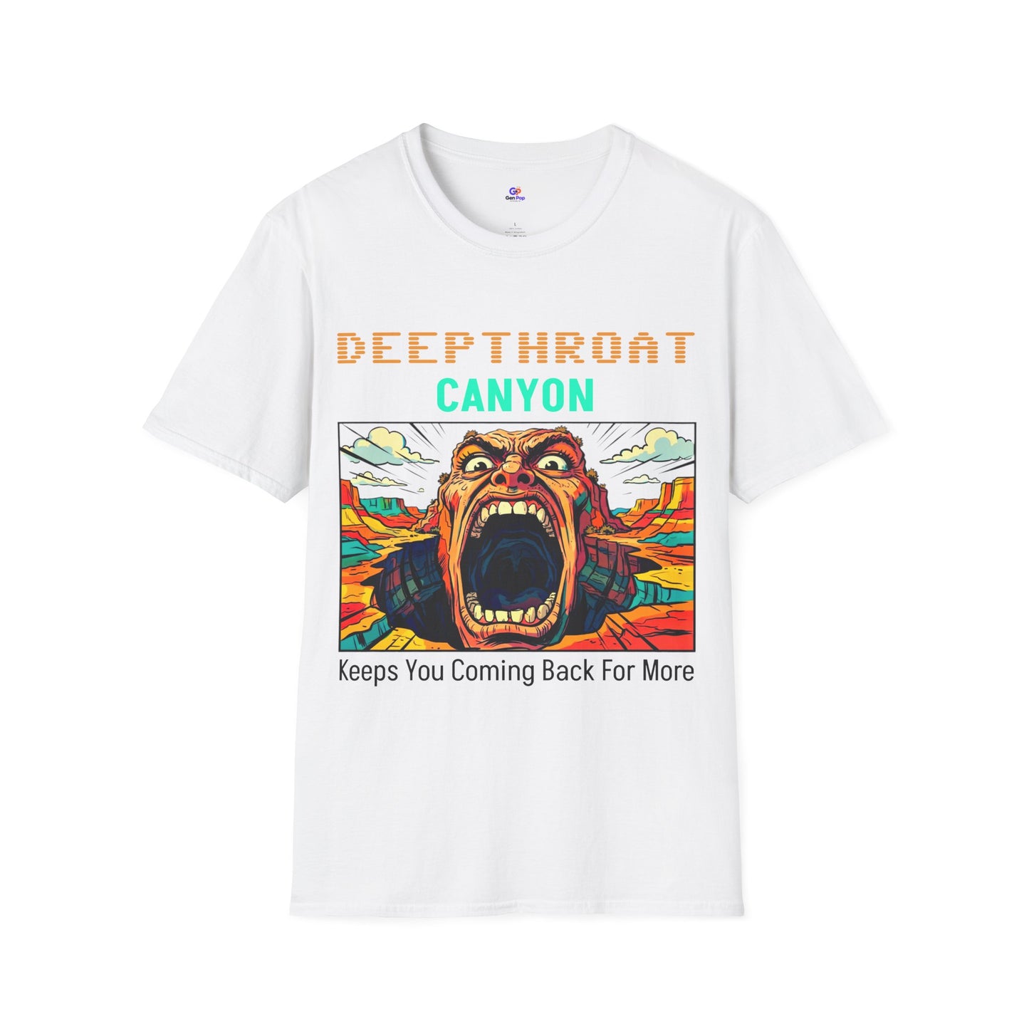 Deepthroat Canyon Unisex Softstyle T-Shirt