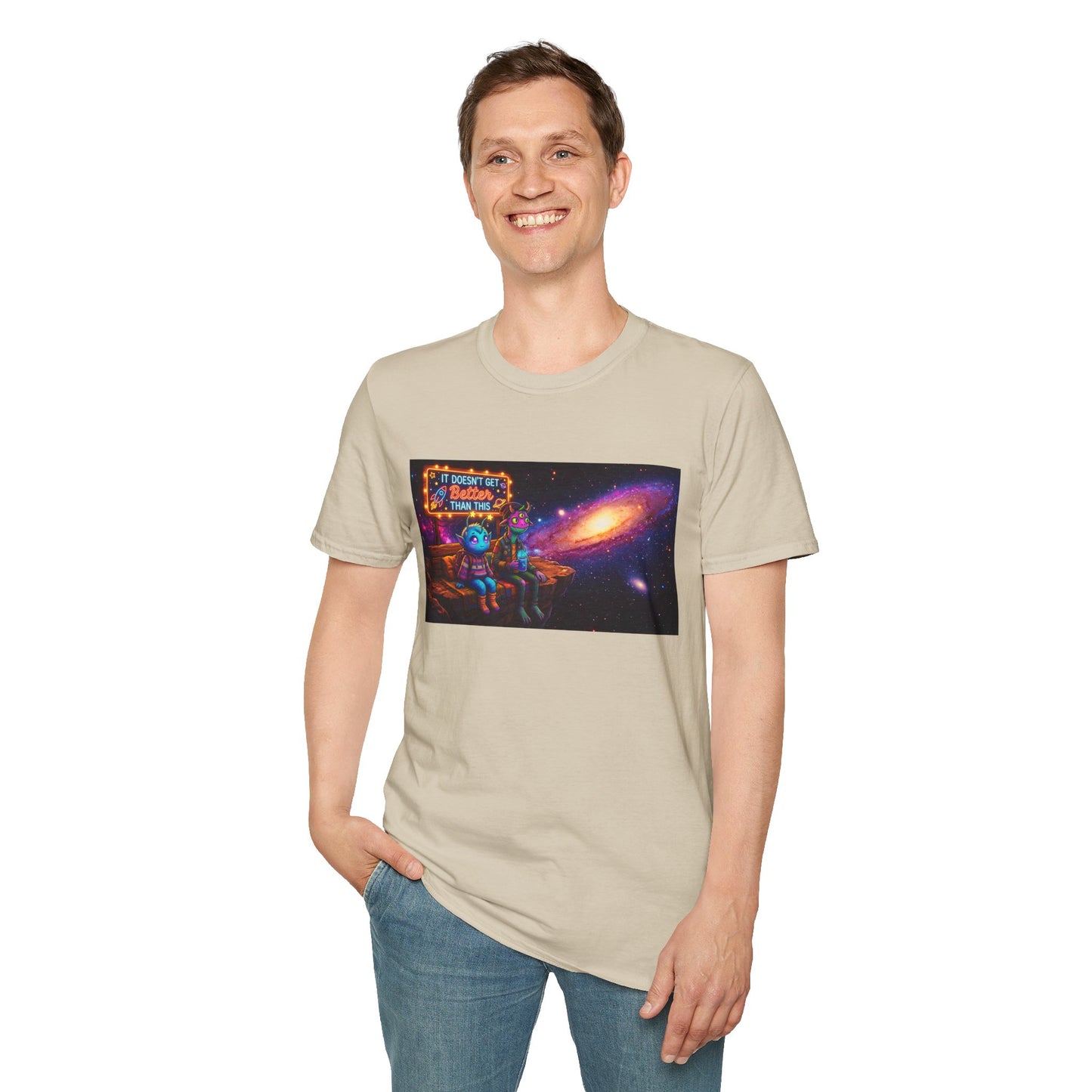 It Doesn't Get Better Than This Motivational Softstyle Tee — Unique Unisex Gift