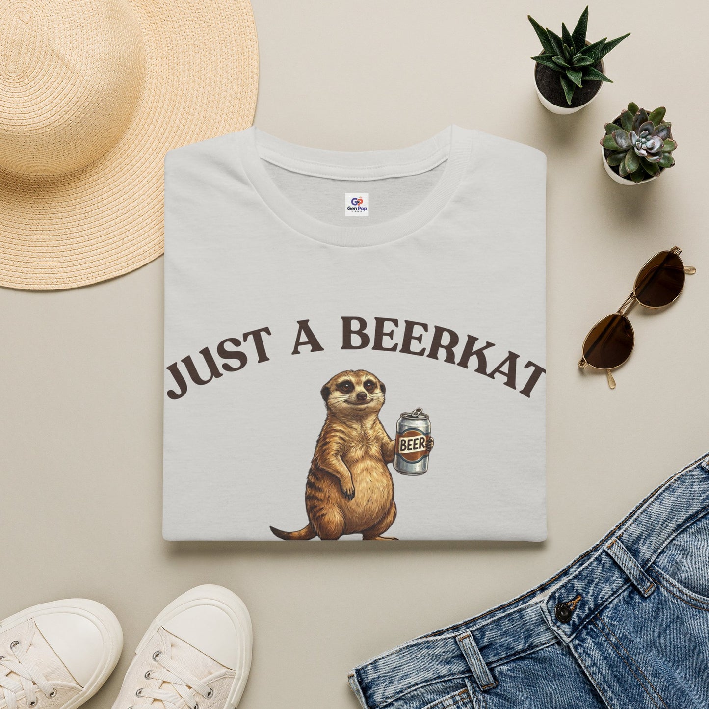 Beerkat Meerkat Unisex Softstyle T-Shirt