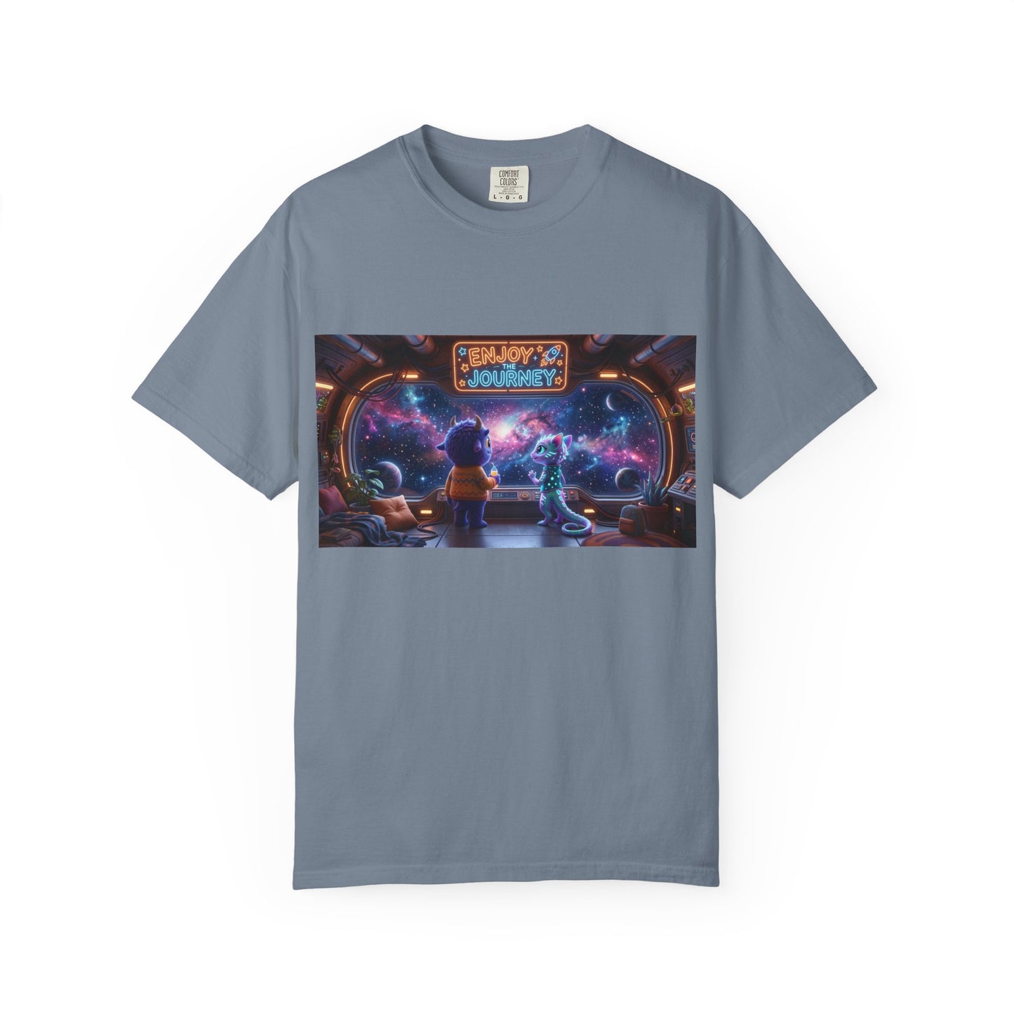 Enjoy the journey Unisex Garment-Dyed T-shirt