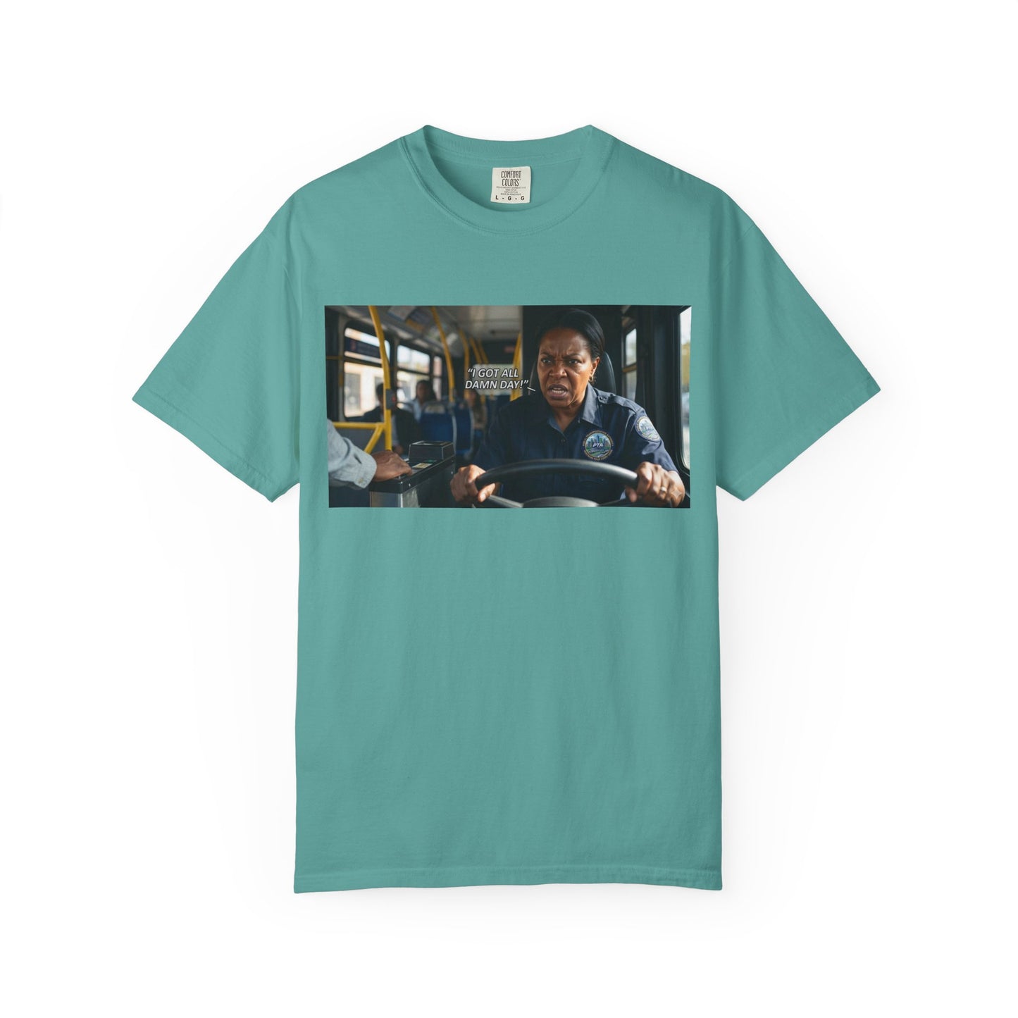Having a Bad Day Funny Mood Garment-Dyed T-Shirt — Relatable Gift Idea