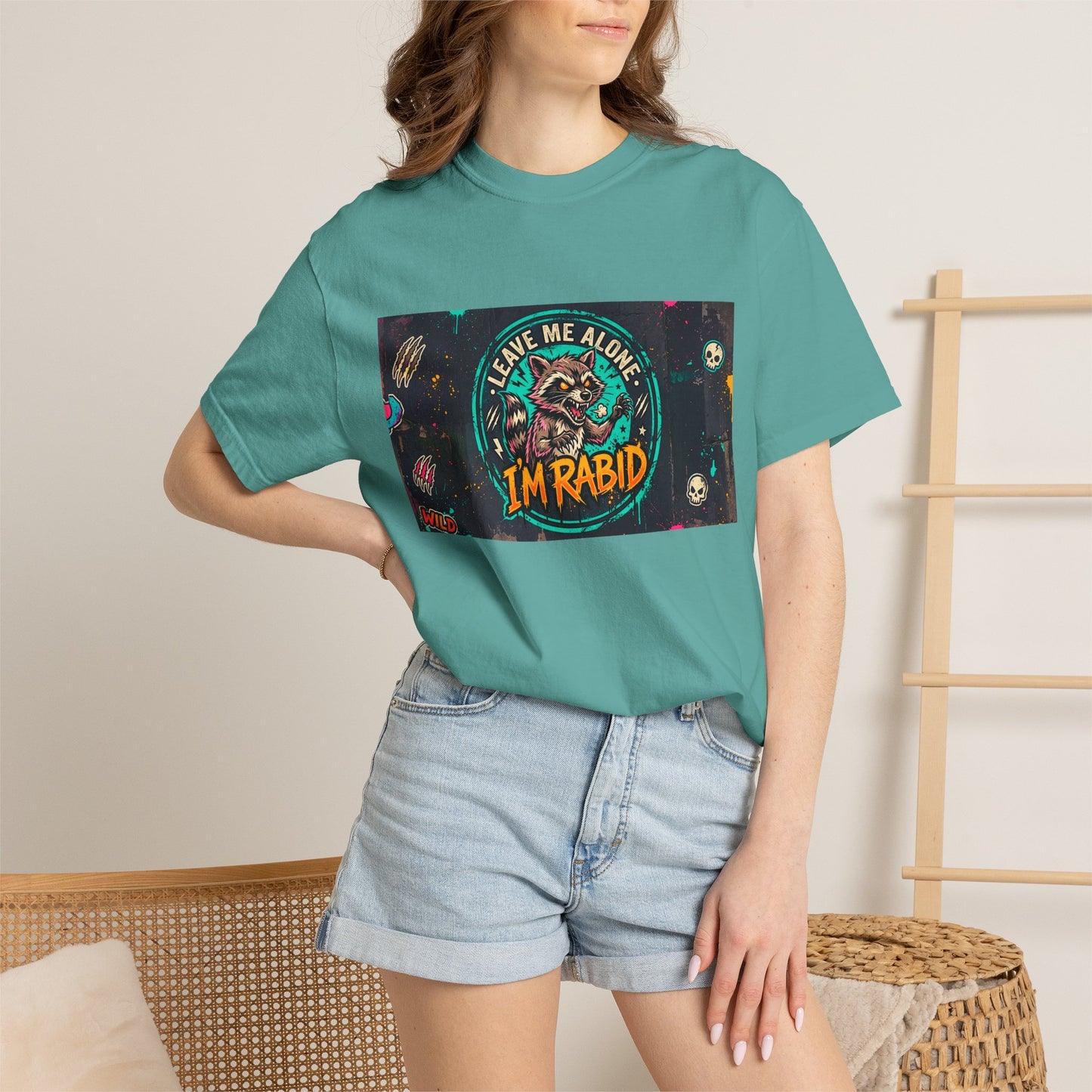 Leave Me Alone Unisex Garment-Dyed T-shirt