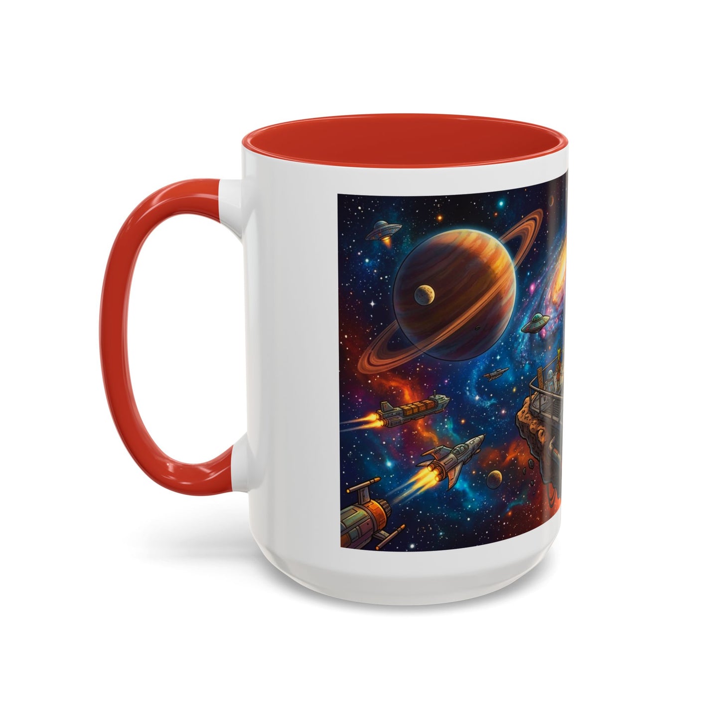 Coffee Is Out of This World Funny Accent Coffee Mug — Unique Gift for Coffee Lovers