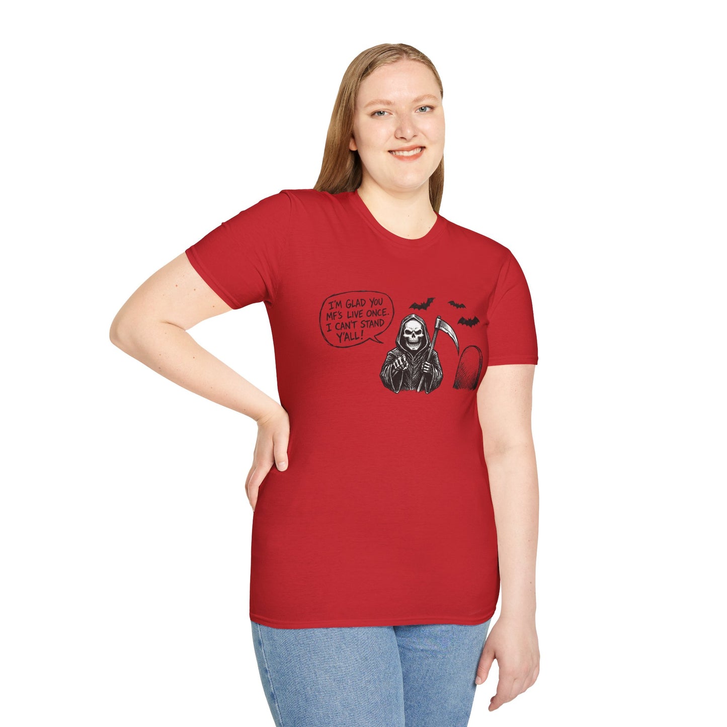 Grim Reaper Unisex Softstyle T-Shirt