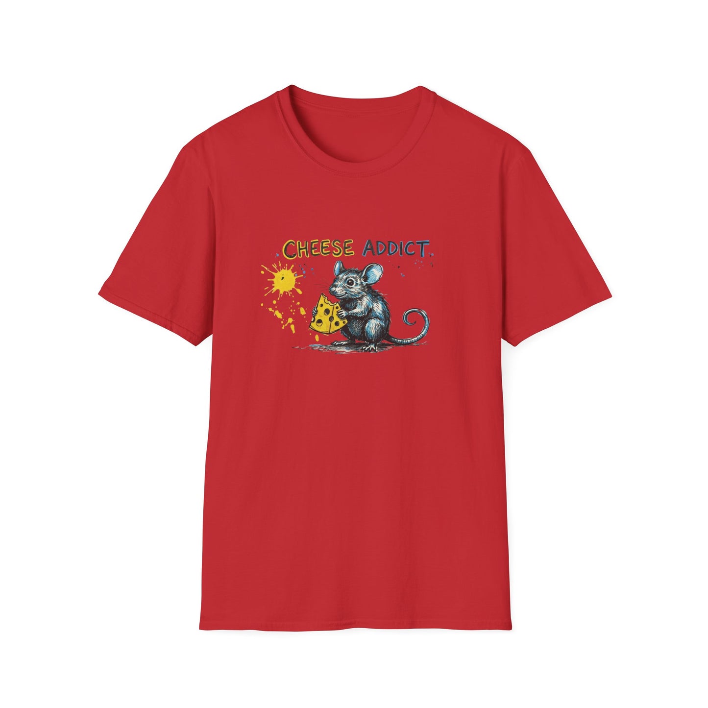 Cheese addict Unisex Softstyle T-Shirt