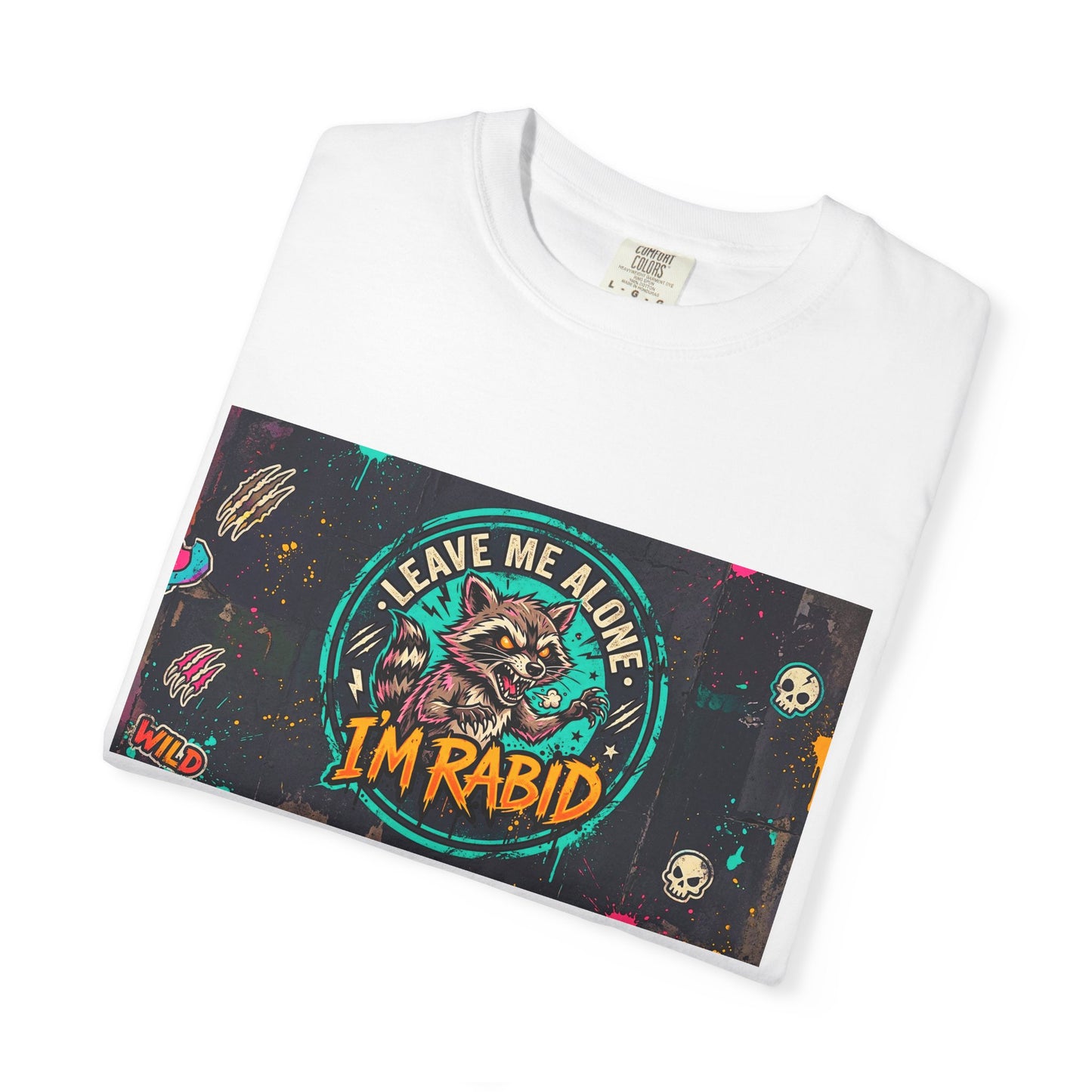 Leave Me Alone Unisex Garment-Dyed T-shirt