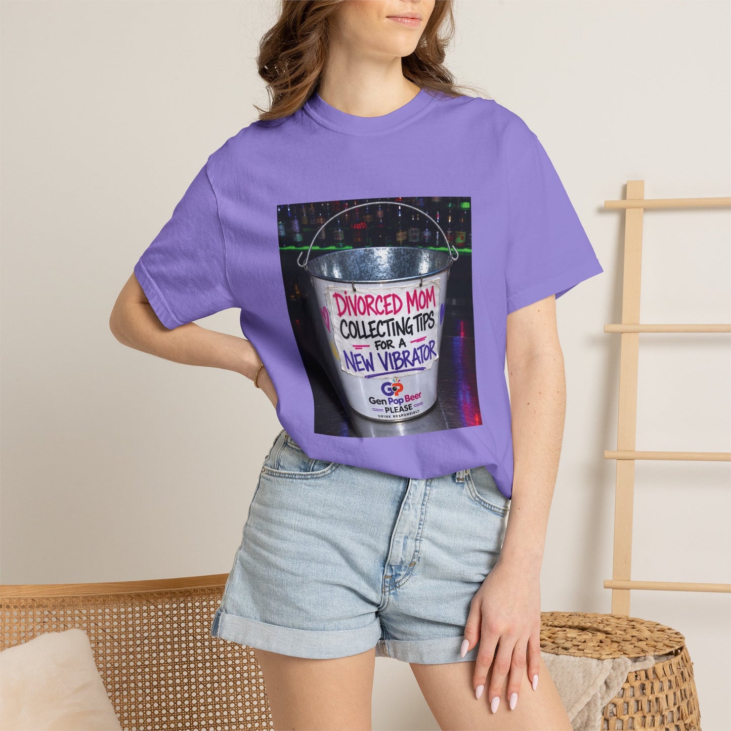 DivorcedUnisex Garment-Dyed T-shirt