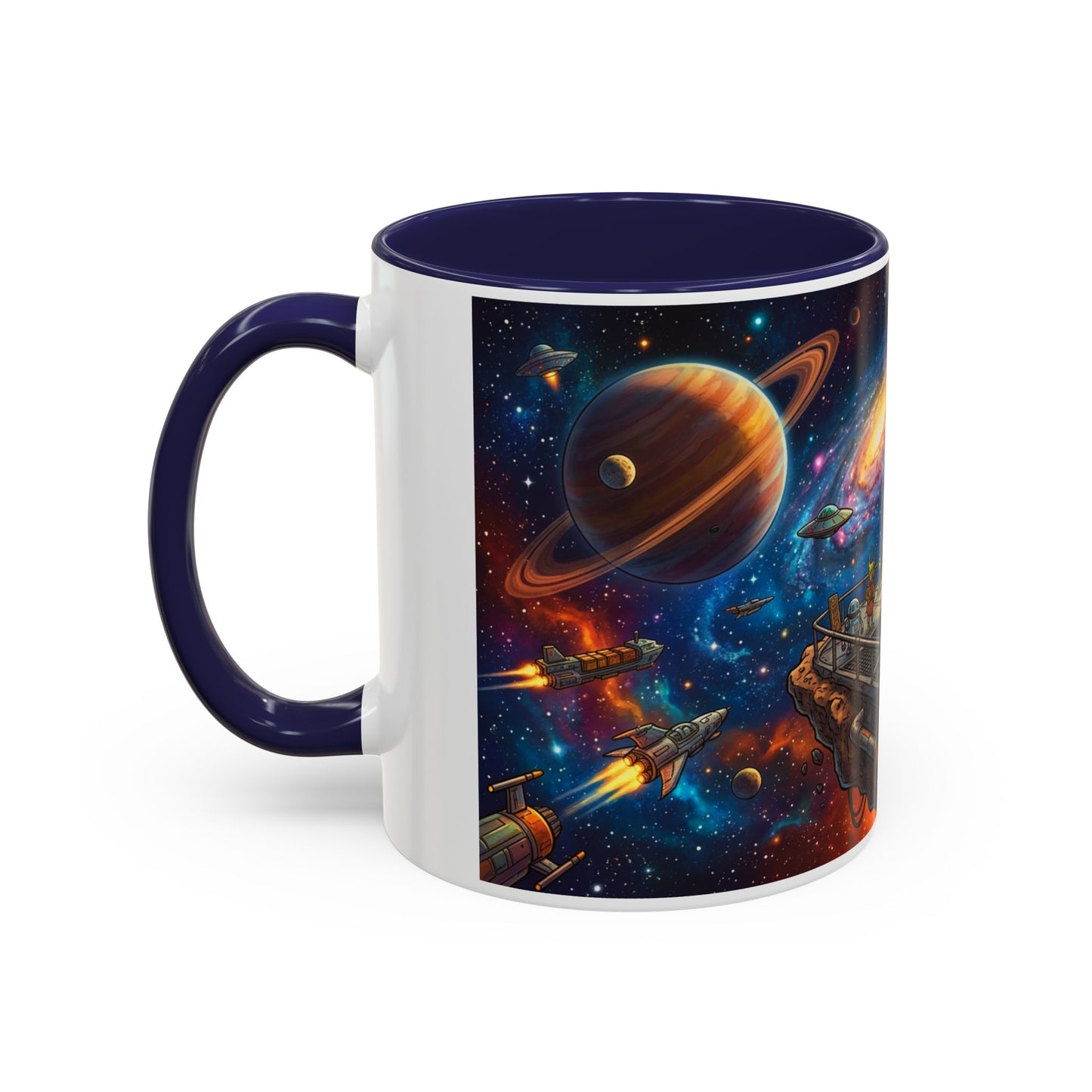 Coffee Is Out of This World Funny Accent Coffee Mug — Unique Gift for Coffee Lovers