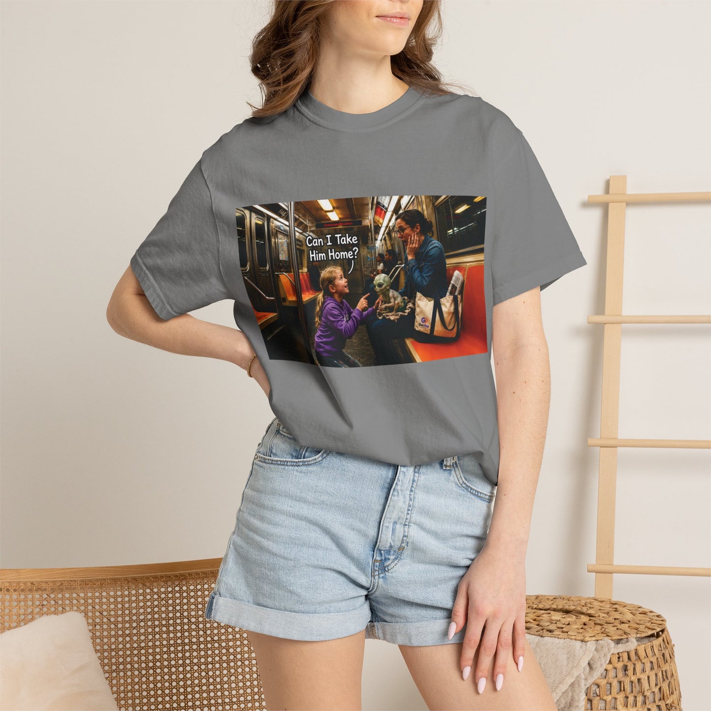 Can I Take Him Home? Unisex Garment-Dyed T-shirt