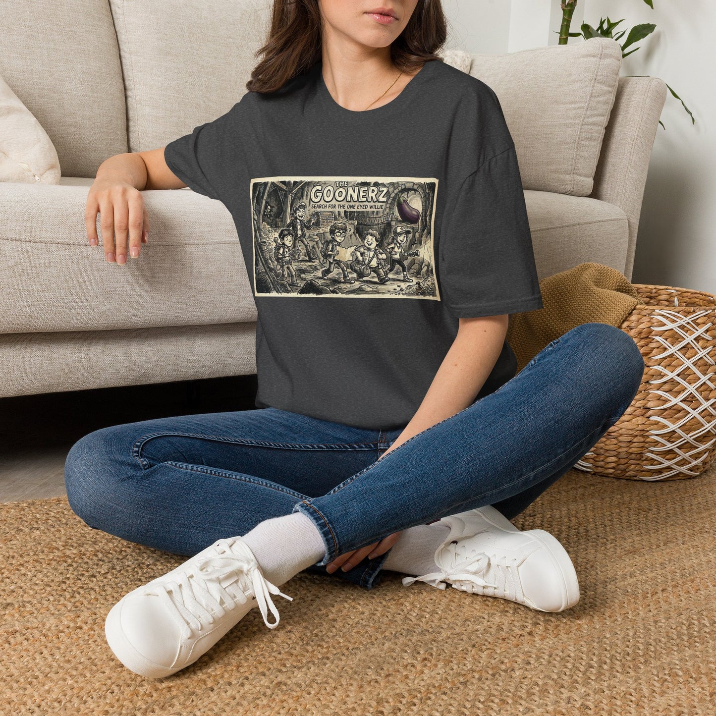 Egg plant adventures Unisex Softstyle T-Shirt
