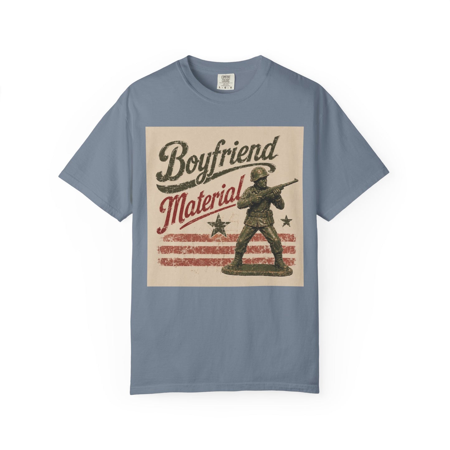 Boyfriend Material Unisex Garment-Dyed T-shirt