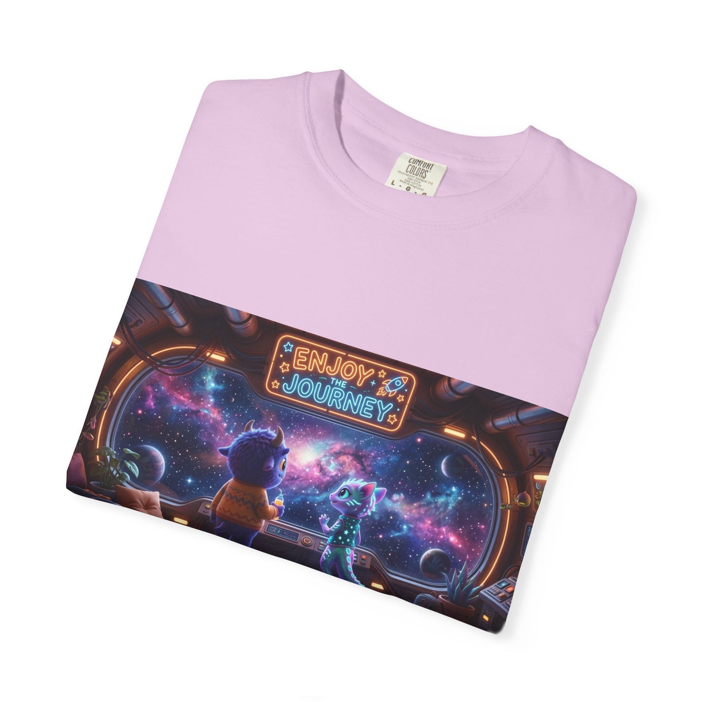Enjoy the journey Unisex Garment-Dyed T-shirt