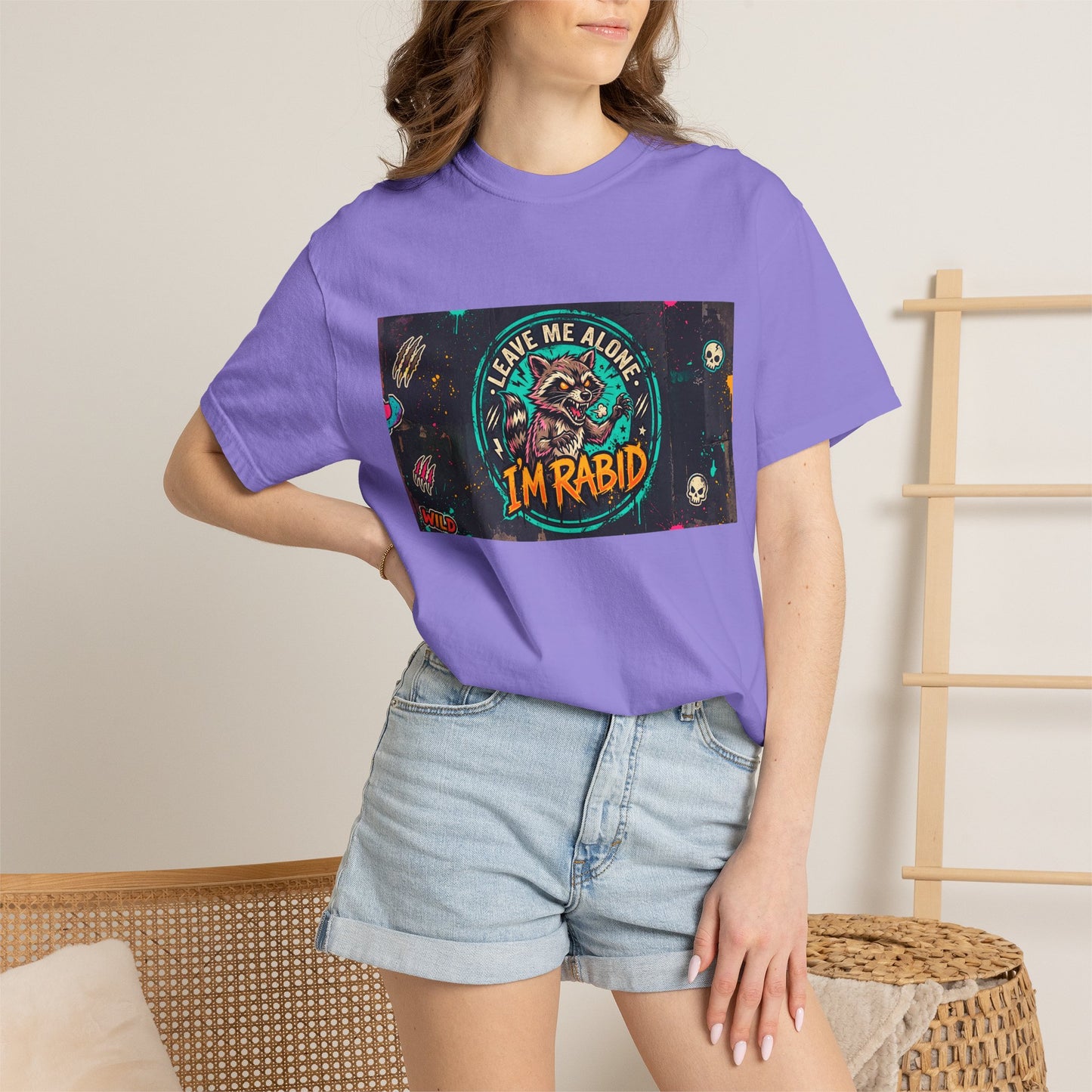 Leave Me Alone Unisex Garment-Dyed T-shirt
