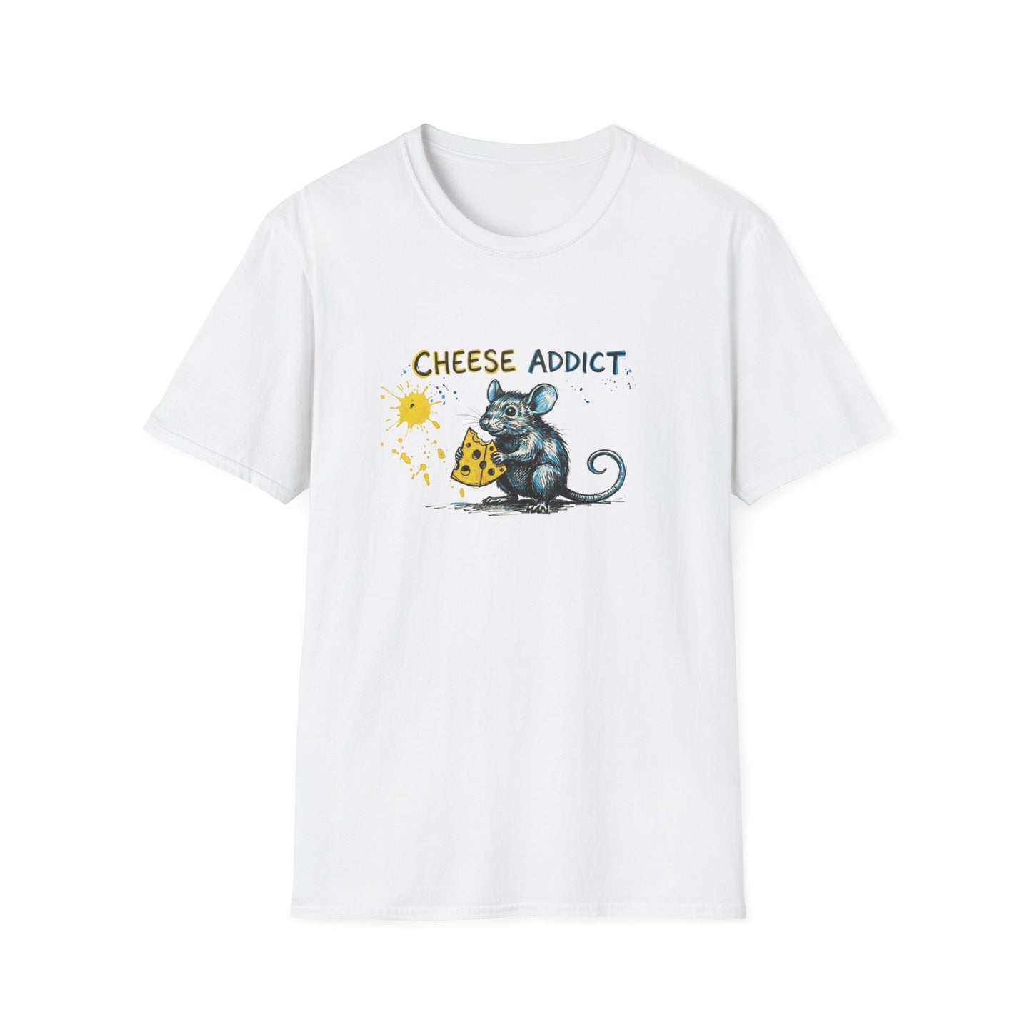 Cheese addict Unisex Softstyle T-Shirt