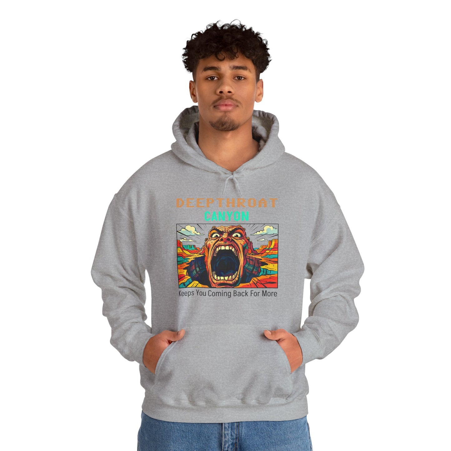 Deepthroat Canyon Unisex Heavy Blend™ Hooded Sweatshirt