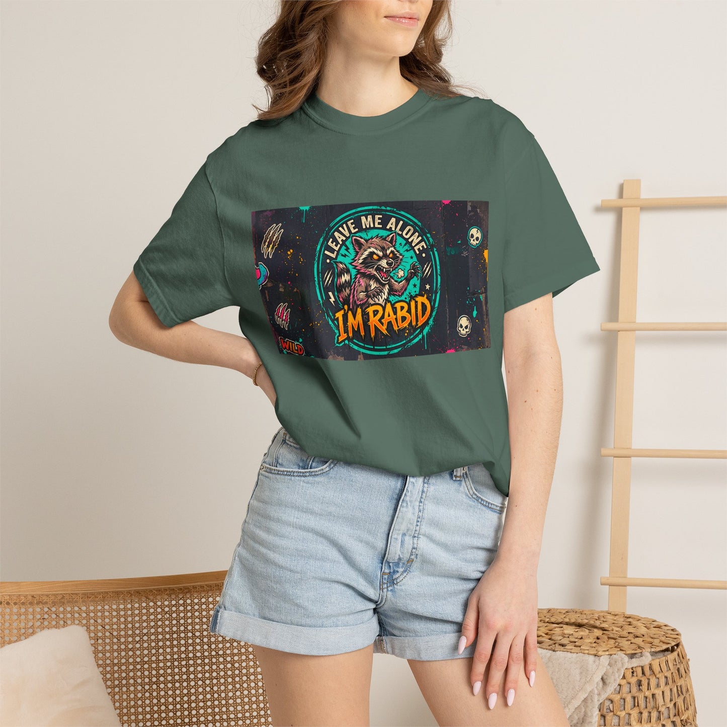 Leave Me Alone Unisex Garment-Dyed T-shirt