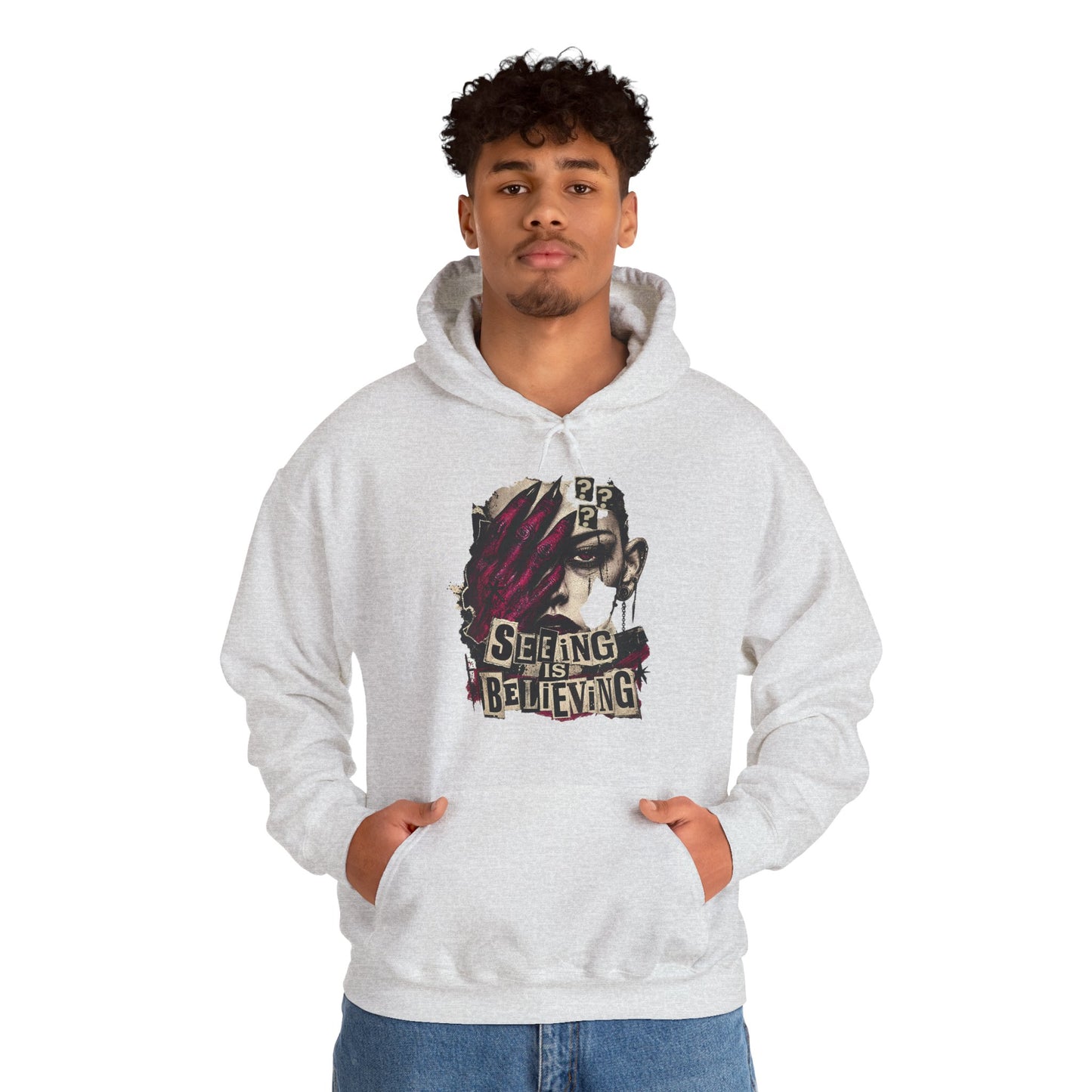 Seeing is Believing Unisex Heavy Blend™ Hooded Sweatshirt