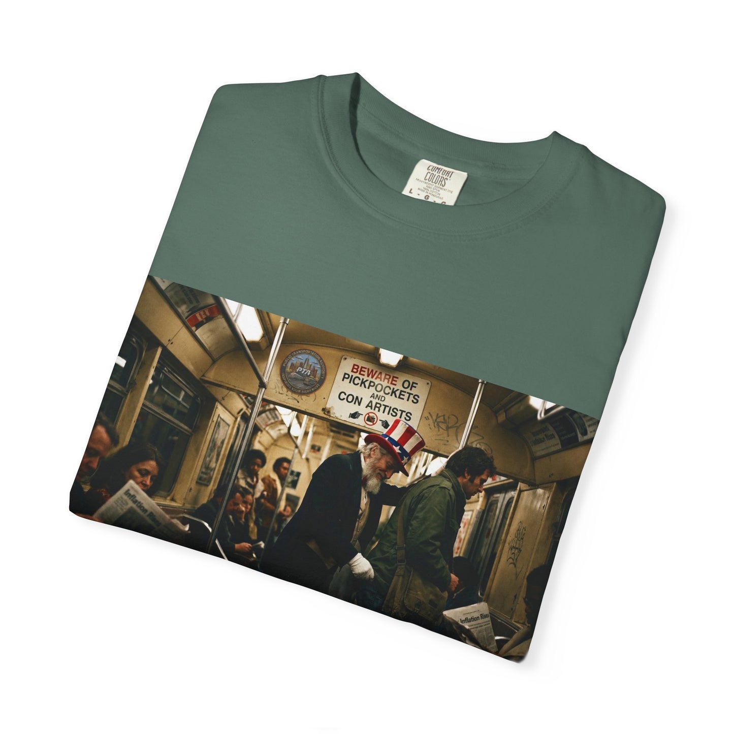 Pickpocket Unisex Garment-Dyed T-shirt