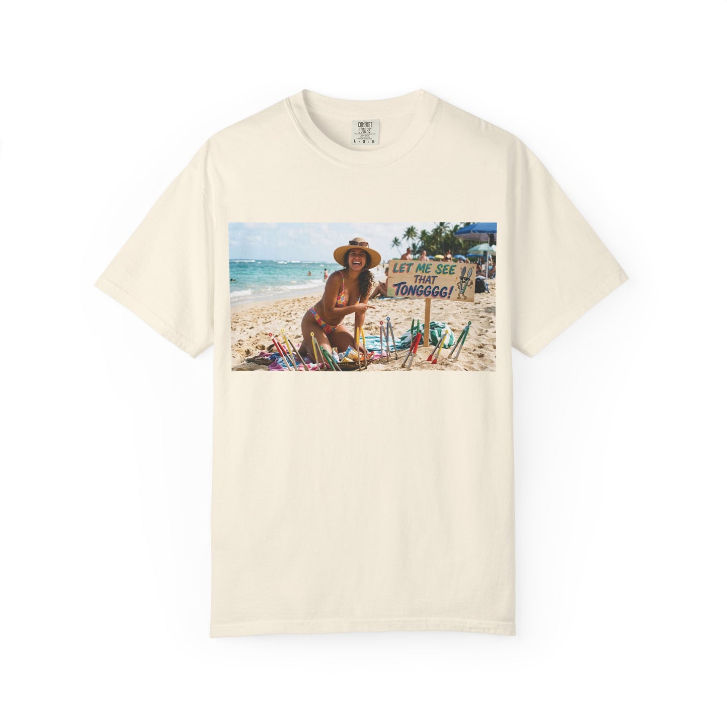 Let me see that tong Unisex Garment-Dyed T-shirt