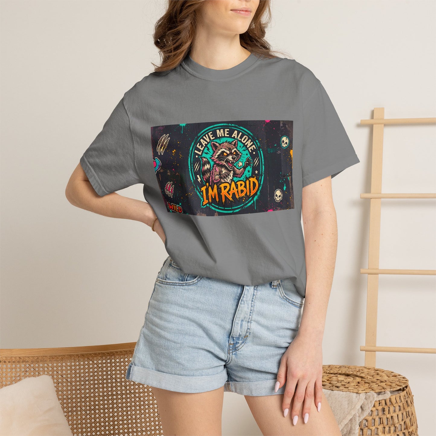Leave Me Alone Unisex Garment-Dyed T-shirt