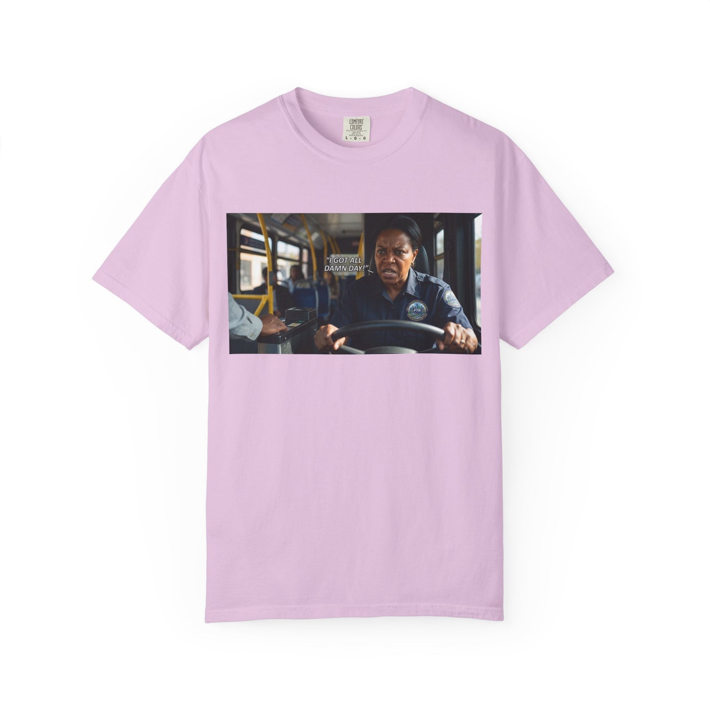 Having a Bad Day Funny Mood Garment-Dyed T-Shirt — Relatable Gift Idea