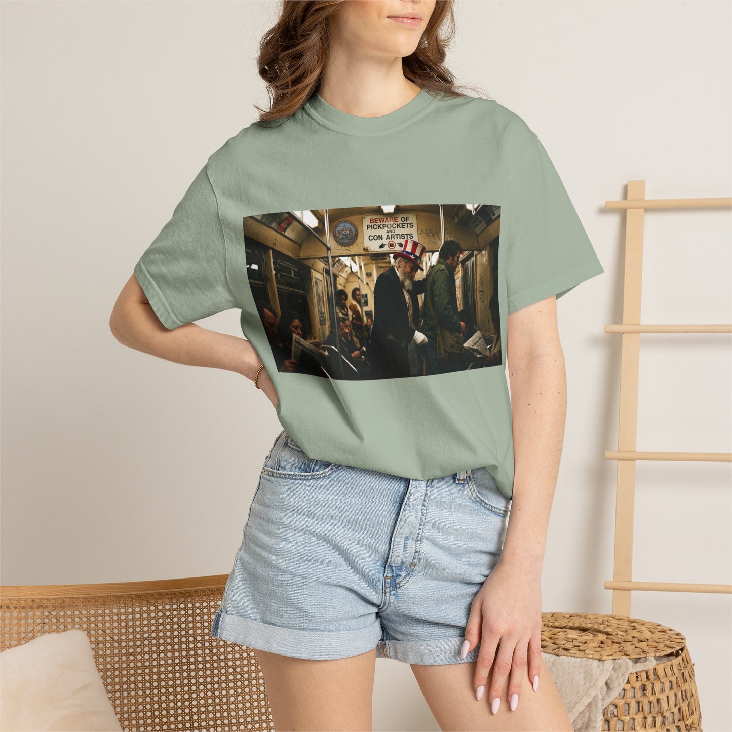 Pickpocket Unisex Garment-Dyed T-shirt