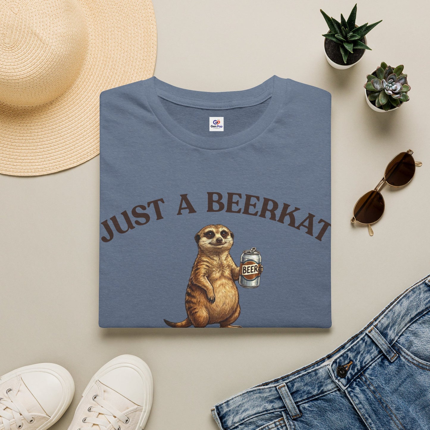 Beerkat Meerkat Unisex Softstyle T-Shirt