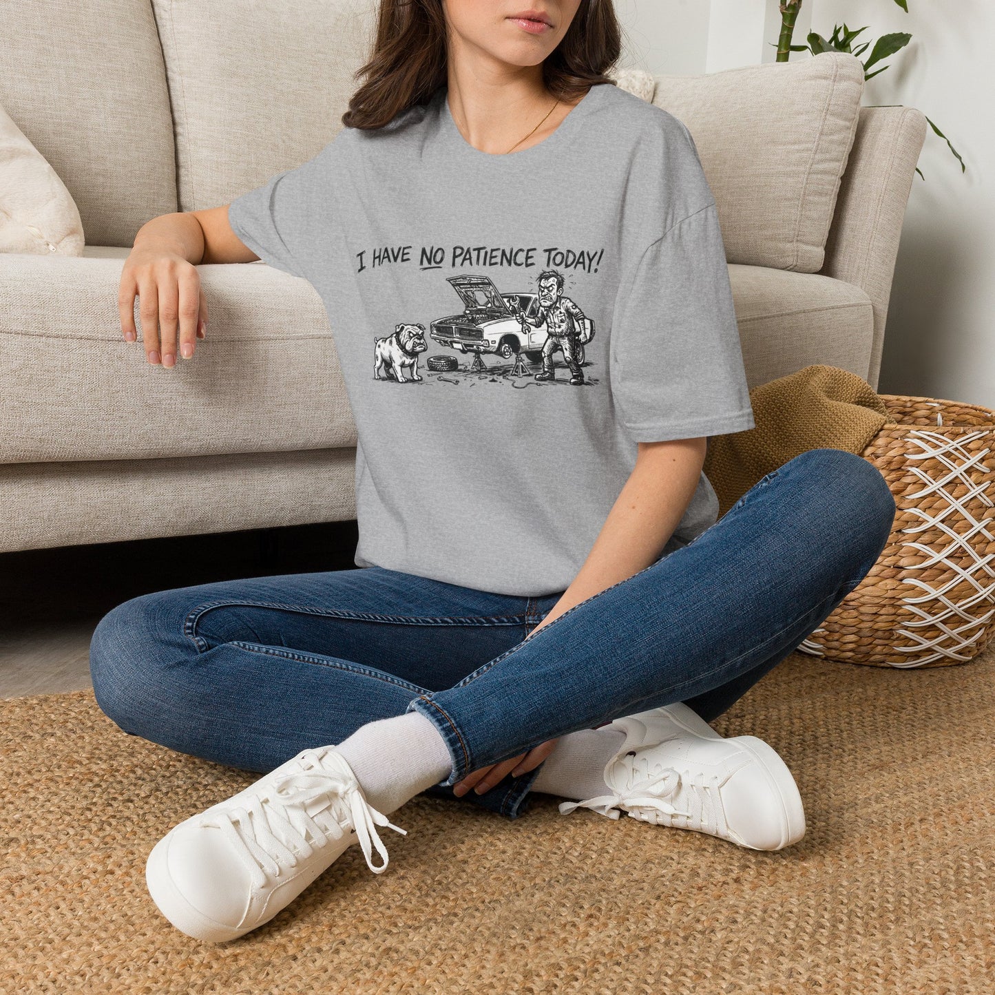 I have no patience today Unisex Softstyle T-Shirt