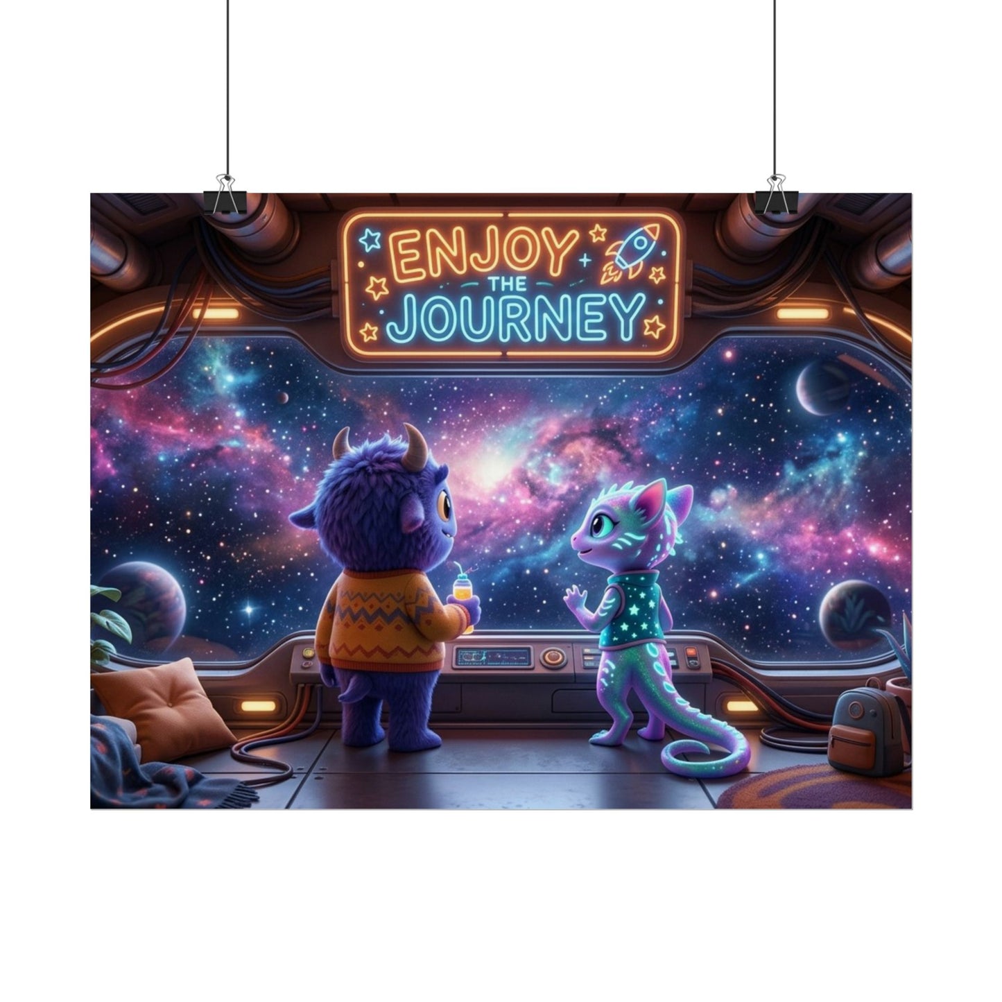 Enjoy the Journey Rolled Posters