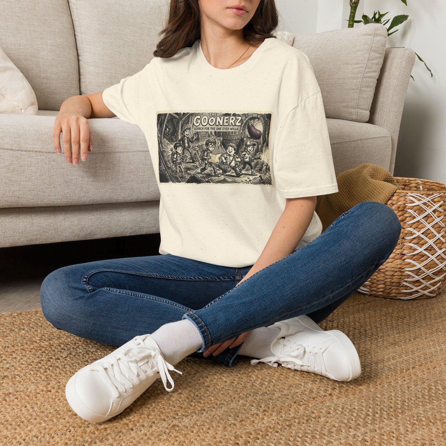 Egg plant adventures Unisex Softstyle T-Shirt