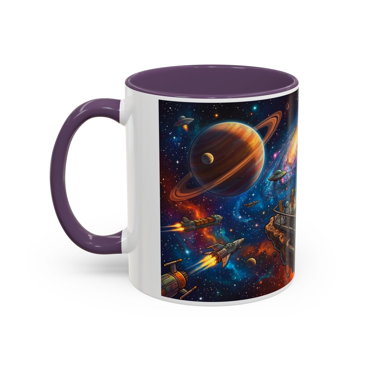 Coffee Is Out of This World Funny Accent Coffee Mug — Unique Gift for Coffee Lovers